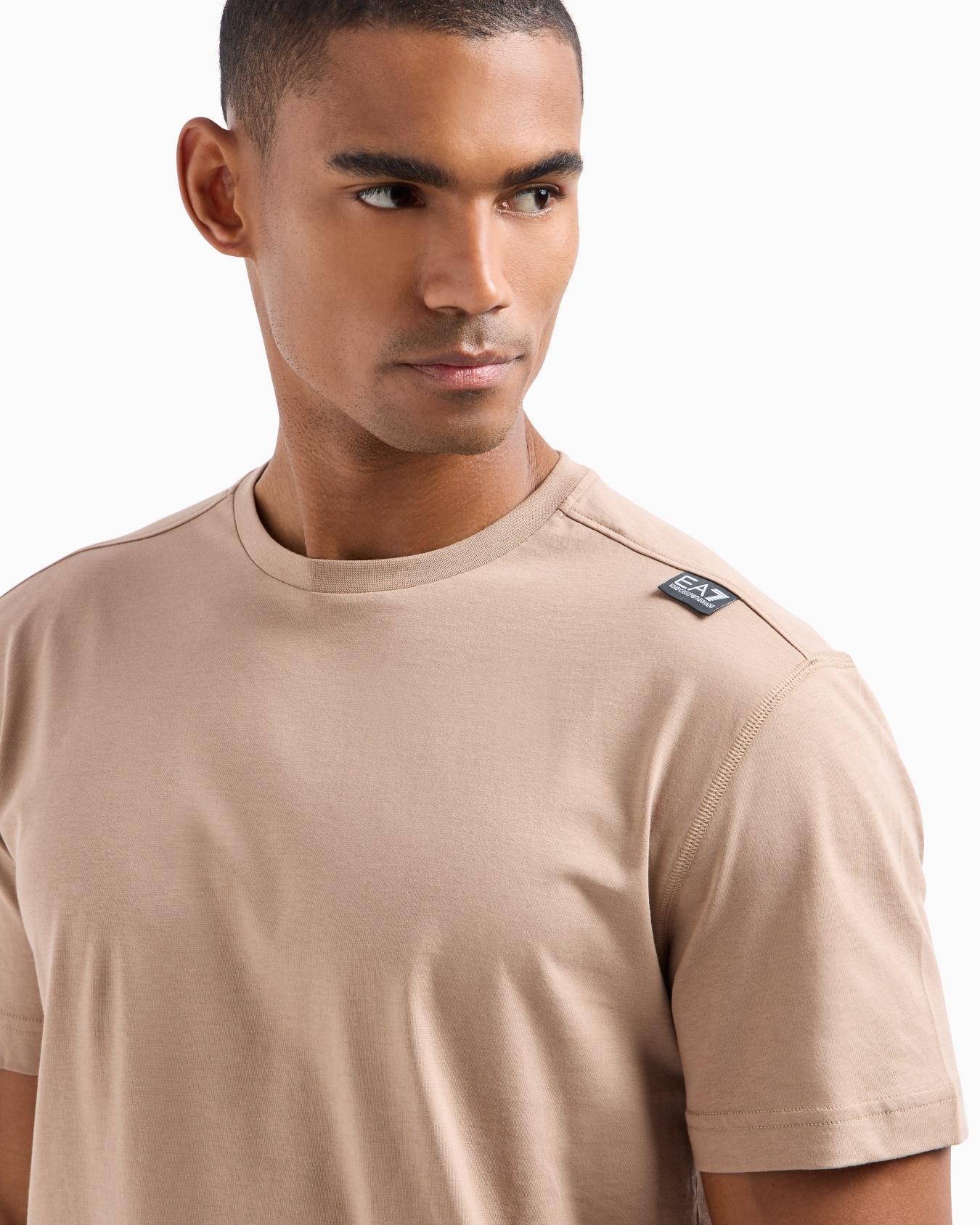 Logo Series cotton crew-neck T-shirt Slide 4