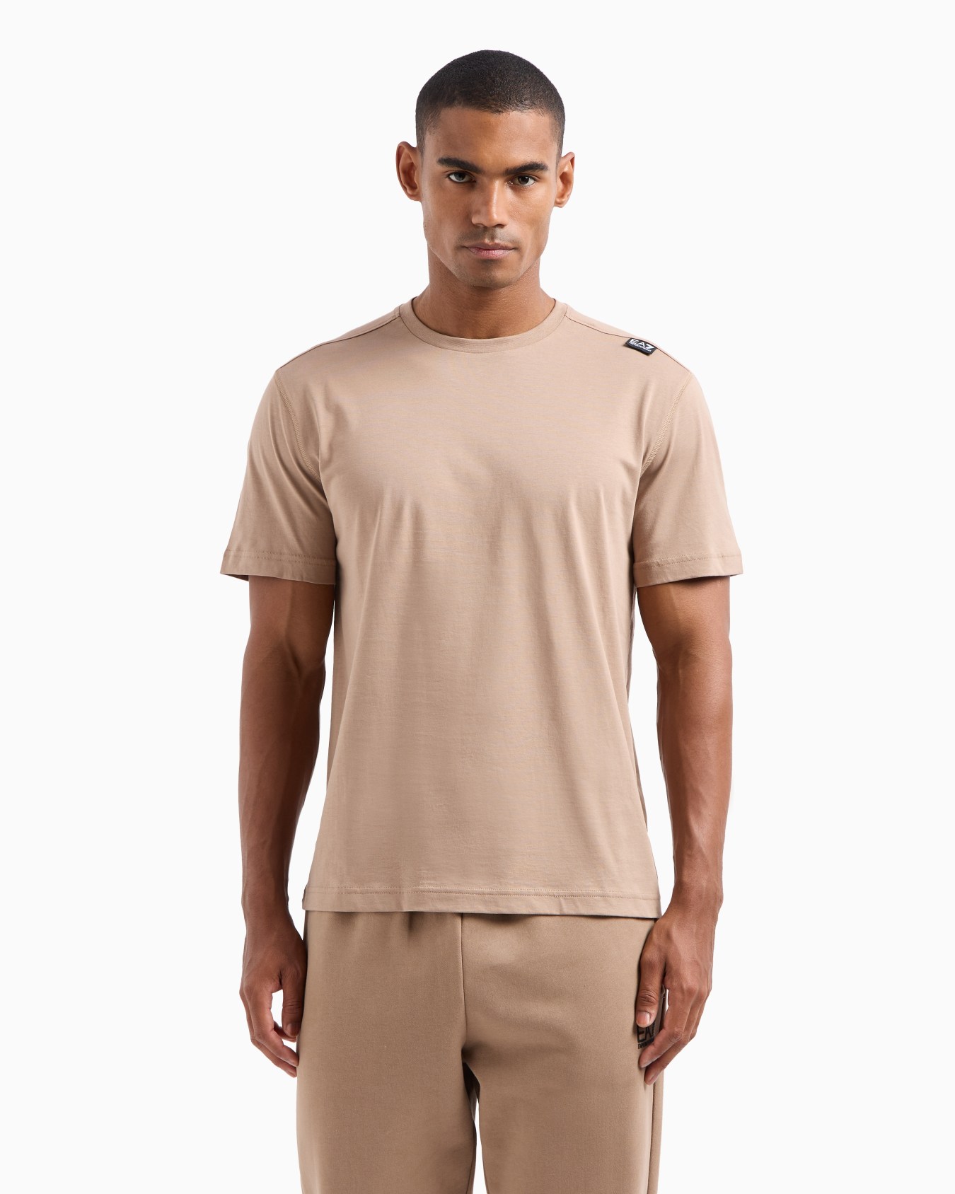 Logo Series cotton crew-neck T-shirt Slide 1