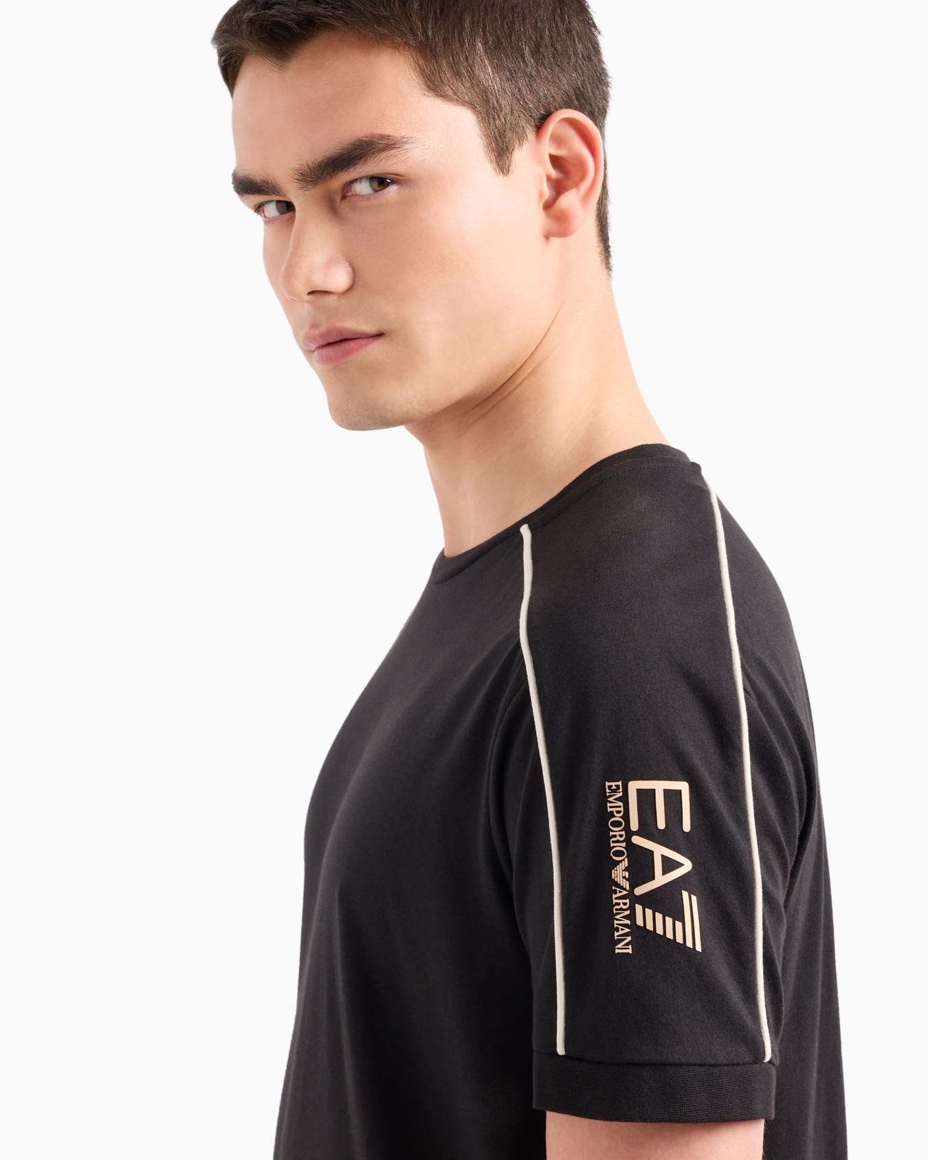 ASV Logo Series organic-cotton crew-neck T-shirt Slide 4