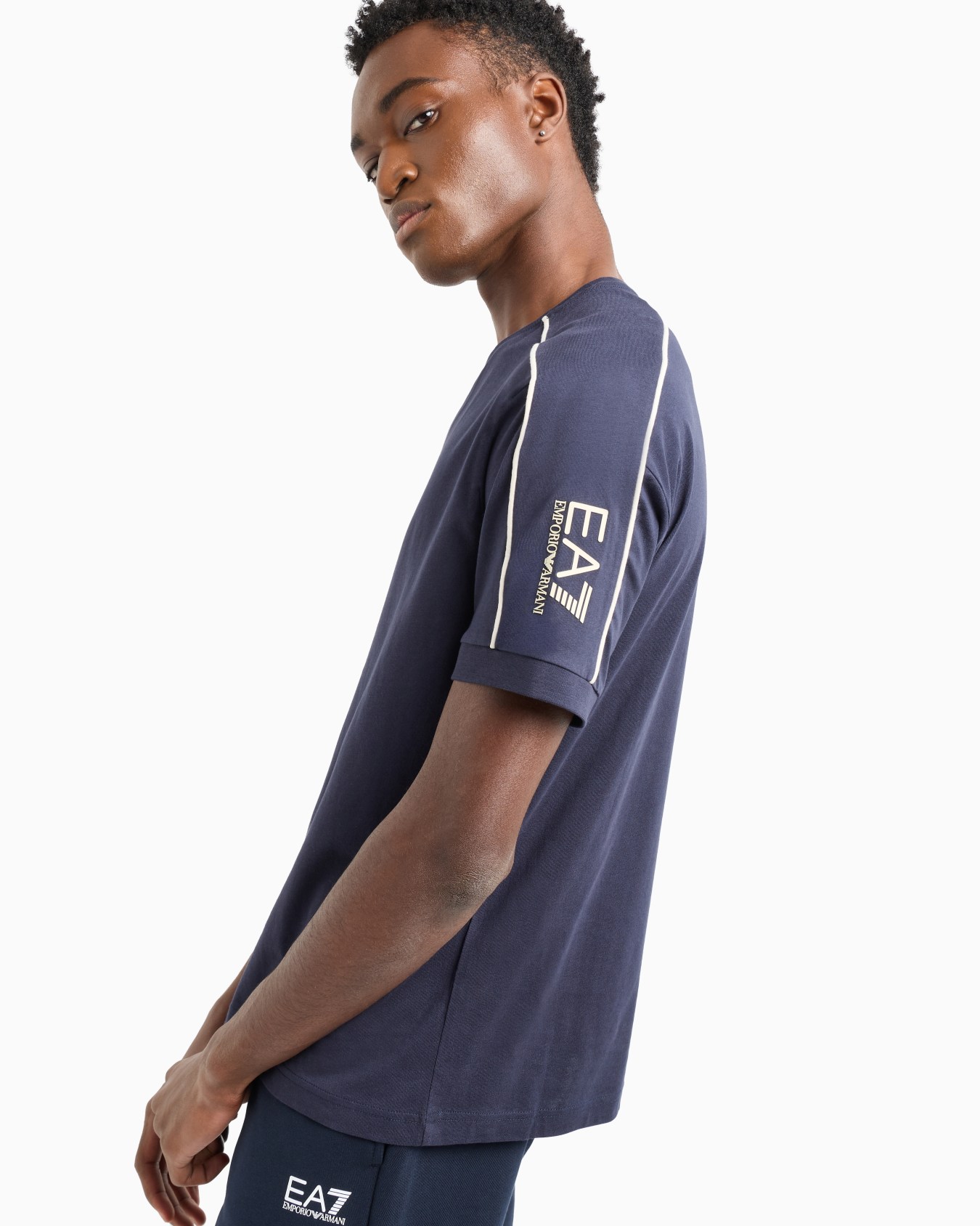 ASV Logo Series organic-cotton crew-neck T-shirt Slide 4