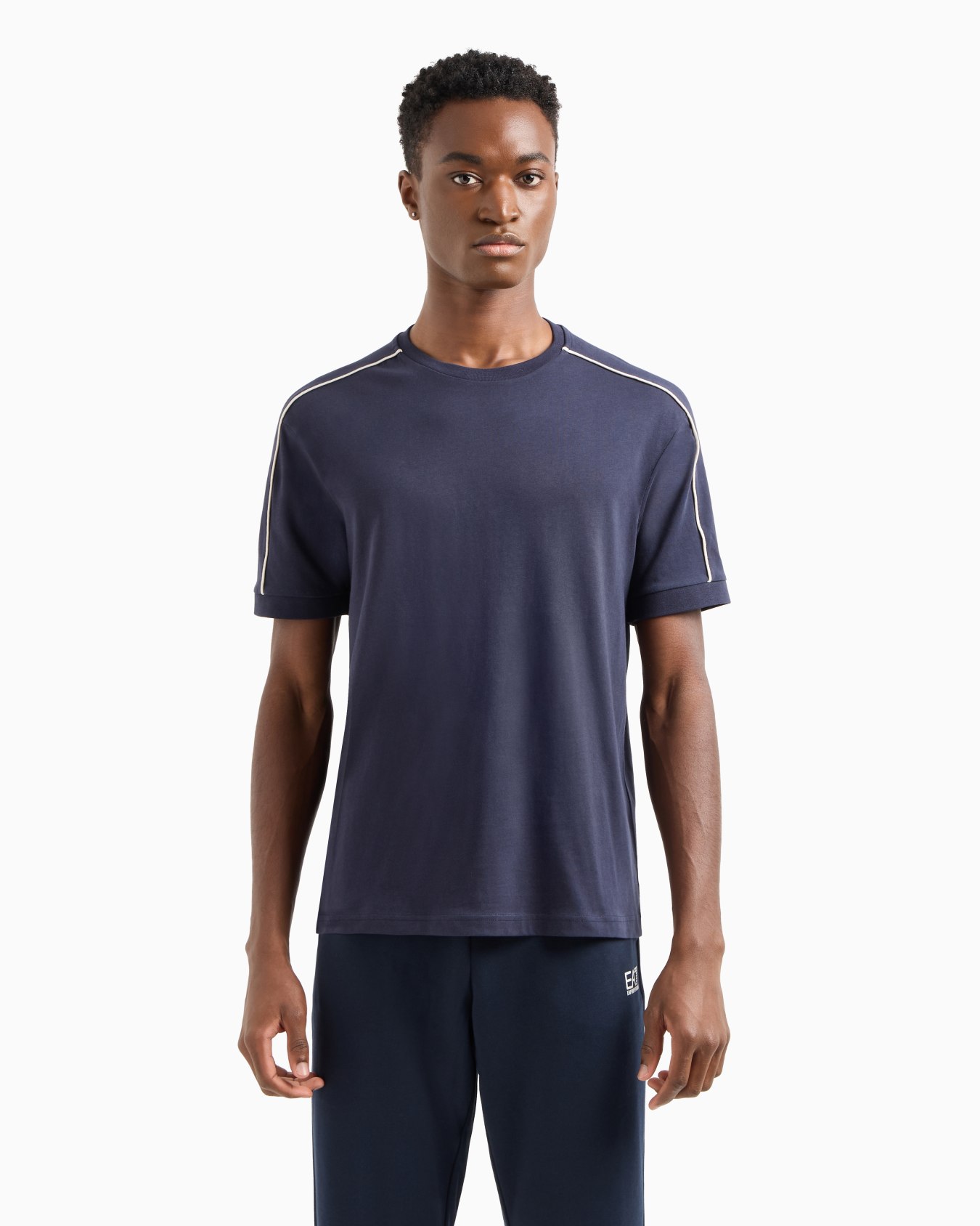 ASV Logo Series organic-cotton crew-neck T-shirt Slide 1