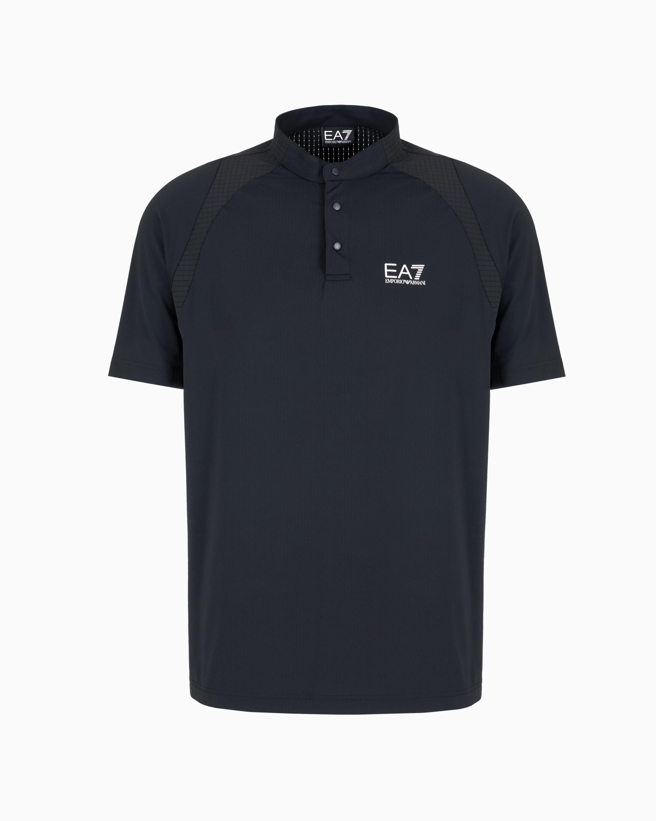 Tennis Pro Henley-collar polo shirt in VENTUS7 technical fabric Slide 0