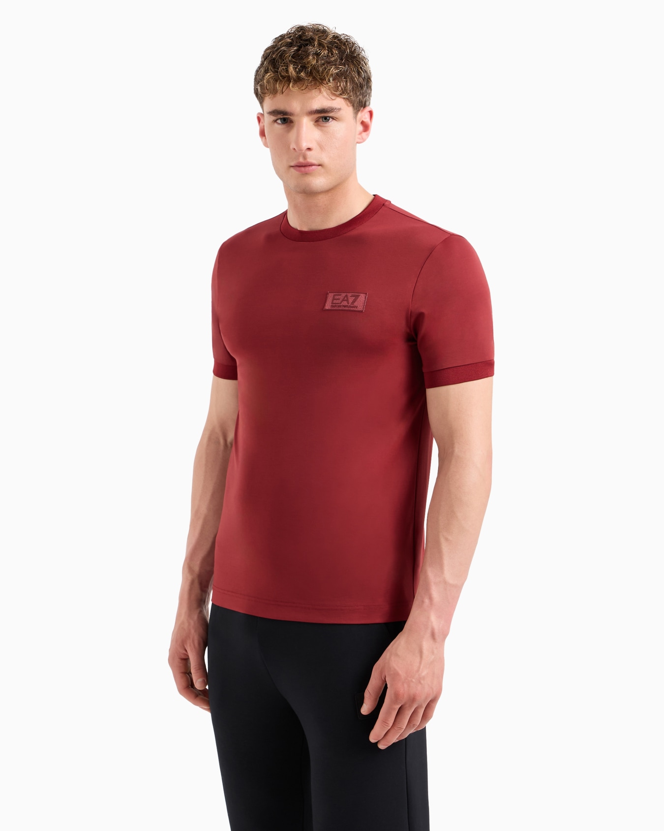 Tennis Club viscose-blend crew-neck T-shirt Slide 1