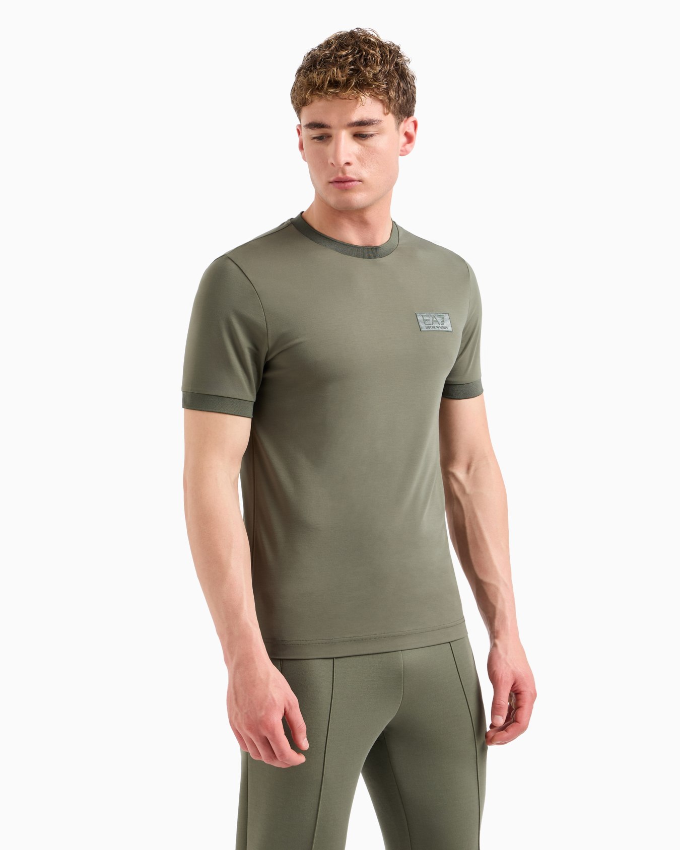 Tennis Club viscose-blend crew-neck T-shirt Slide 1