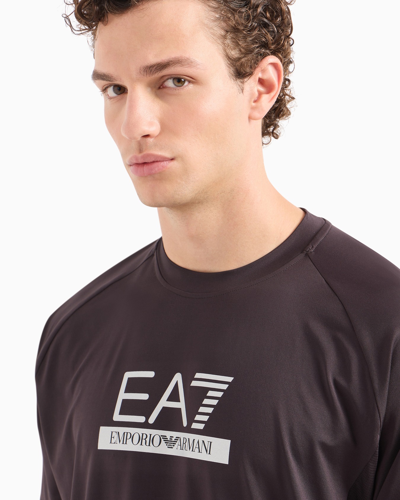 Dynamic Athlete crew-neck T-shirt in VENTUS7 technical fabric Slide 4