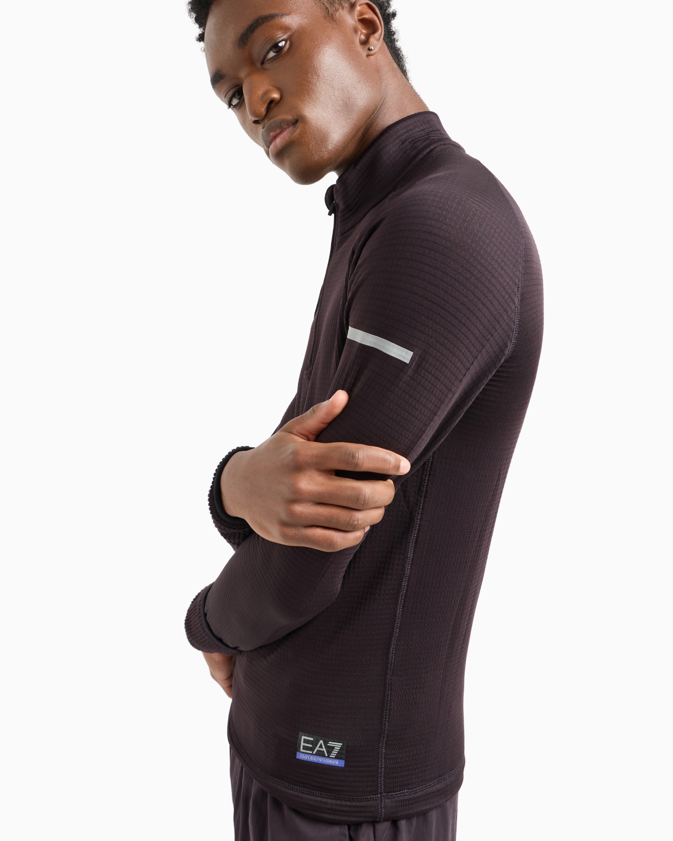 Dynamic Athlete long-sleeved jumper in FUROR7 technical fabric Slide 4