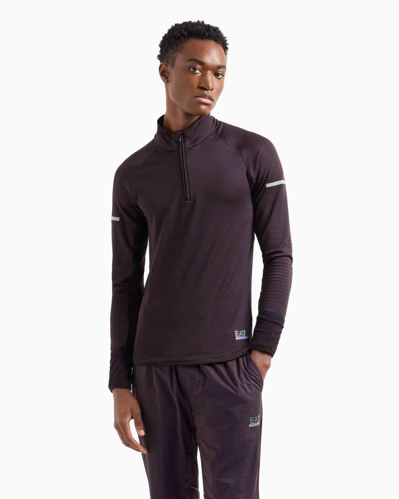 Dynamic Athlete long-sleeved jumper in FUROR7 technical fabric Slide 1