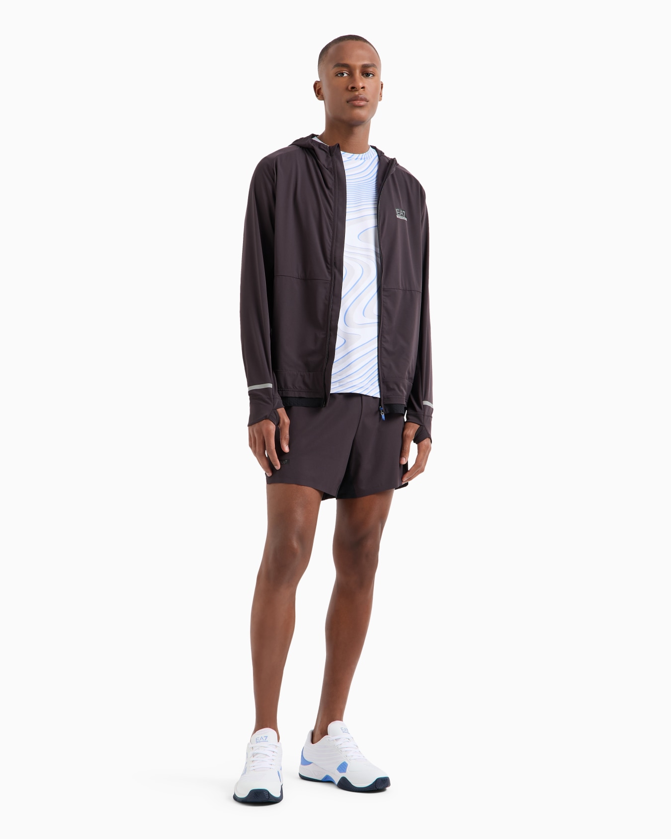 Dynamic Athlete crew-neck T-shirt in VENTUS7 technical fabric Slide 3