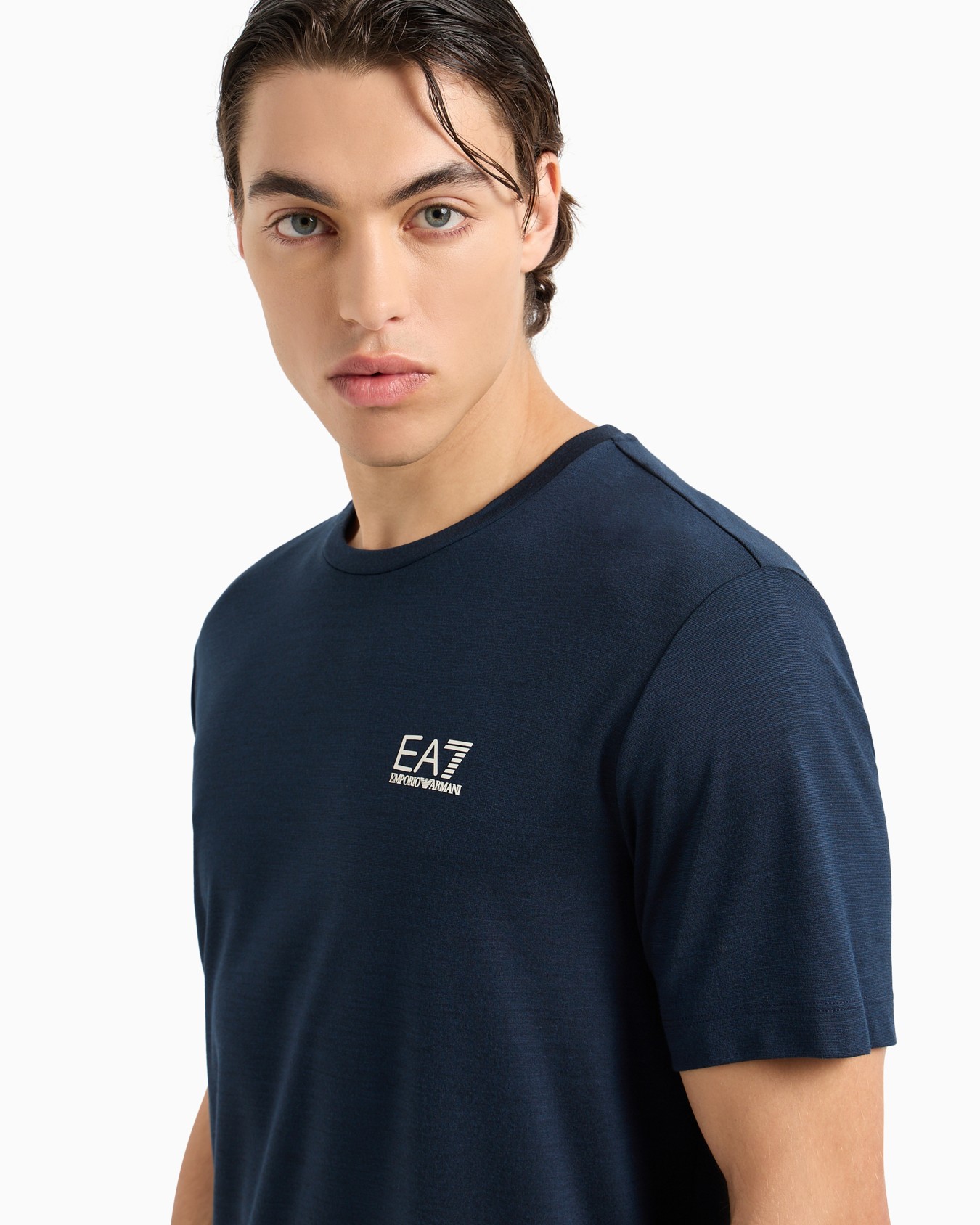 T-shirt Golf Pro in misto viscosa stretch Slide 4