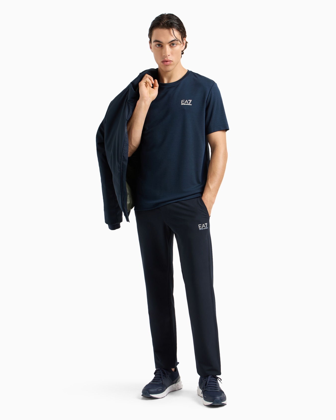 T-shirt Golf Pro in misto viscosa stretch Slide 3