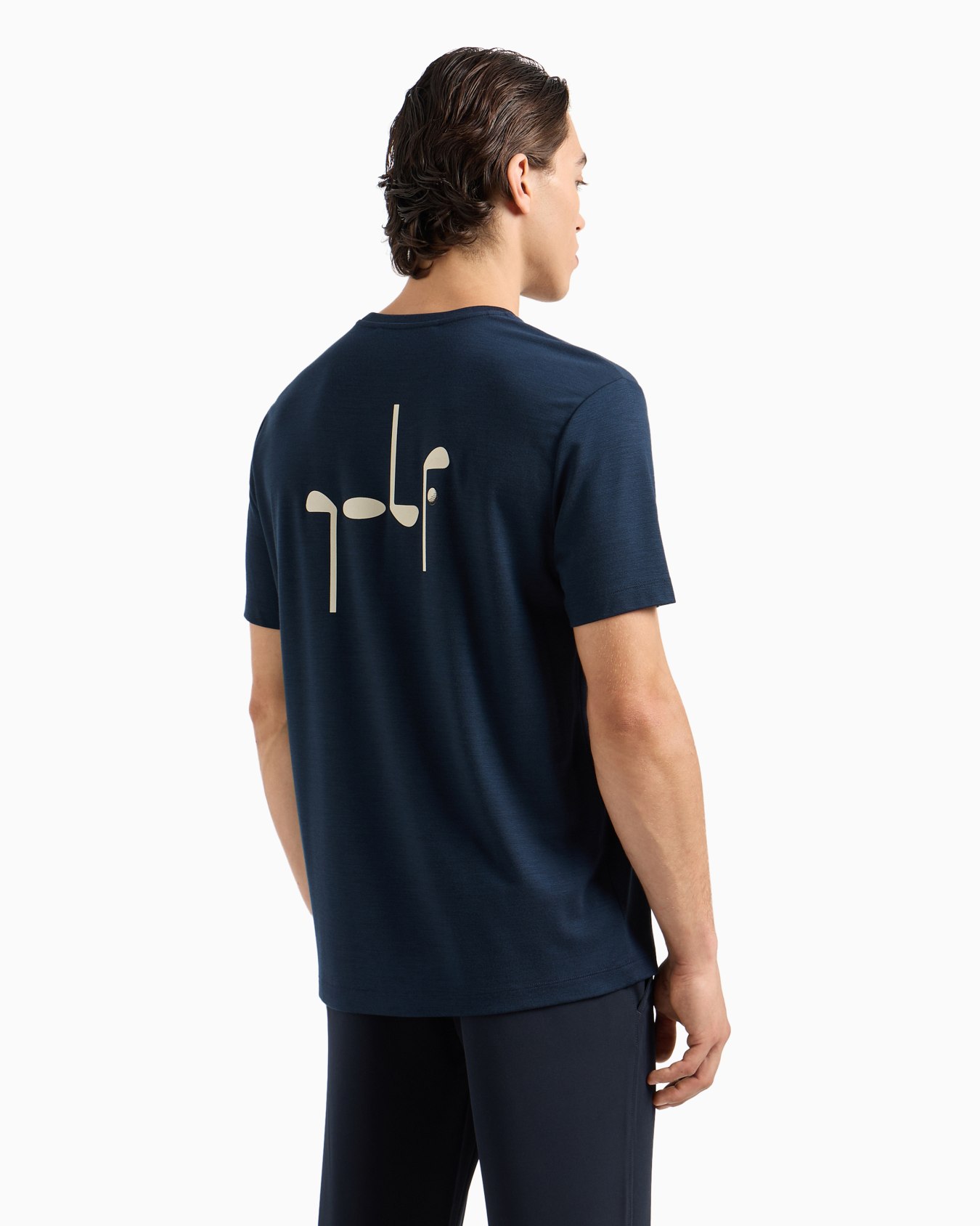 T-shirt Golf Pro in misto viscosa stretch Slide 2