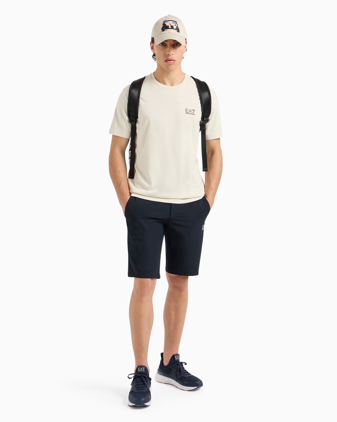 T-shirt Golf Pro en mélange de viscose stretch Diapositive 3