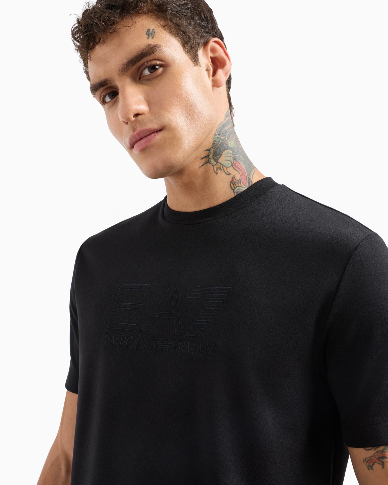 Lux Identity modal-blend crew-neck T-shirt Slide 5