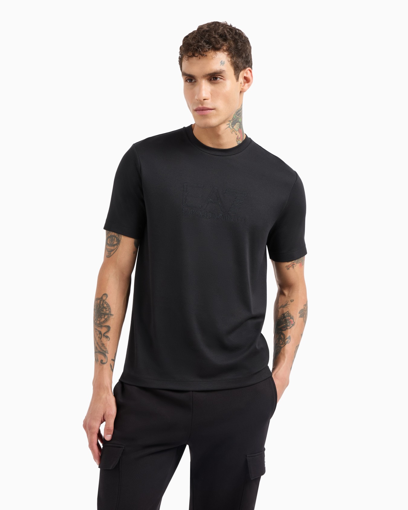 Lux Identity modal-blend crew-neck T-shirt Slide 2