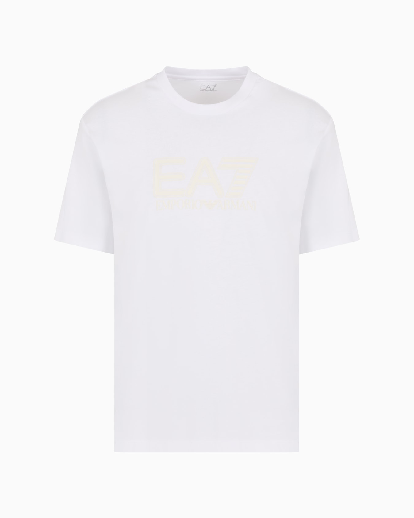 T-shirt girocollo Visibility in jersey di cotone Slide 0