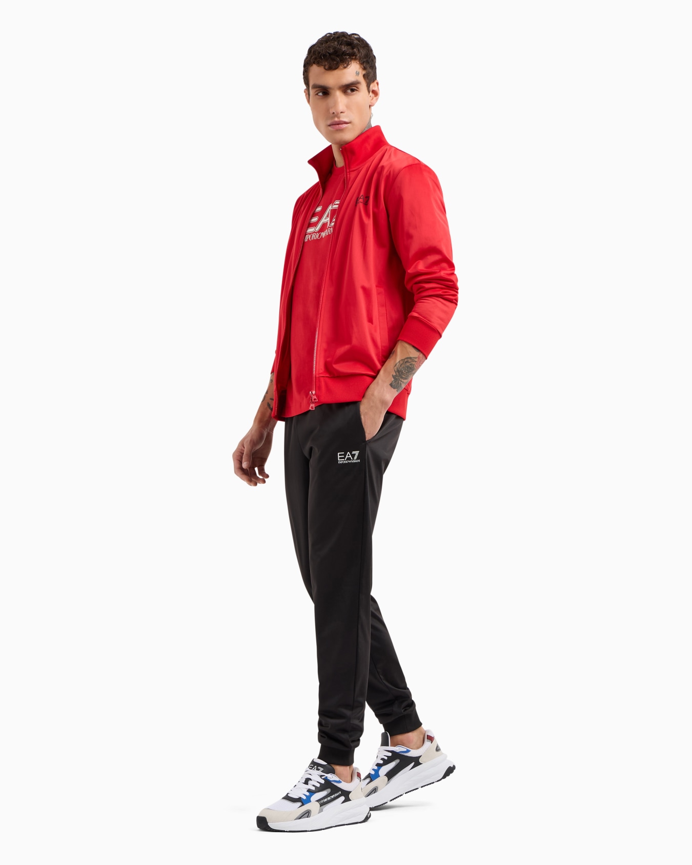 Visibility cotton-jersey crew-neck T-shirt Slide 3