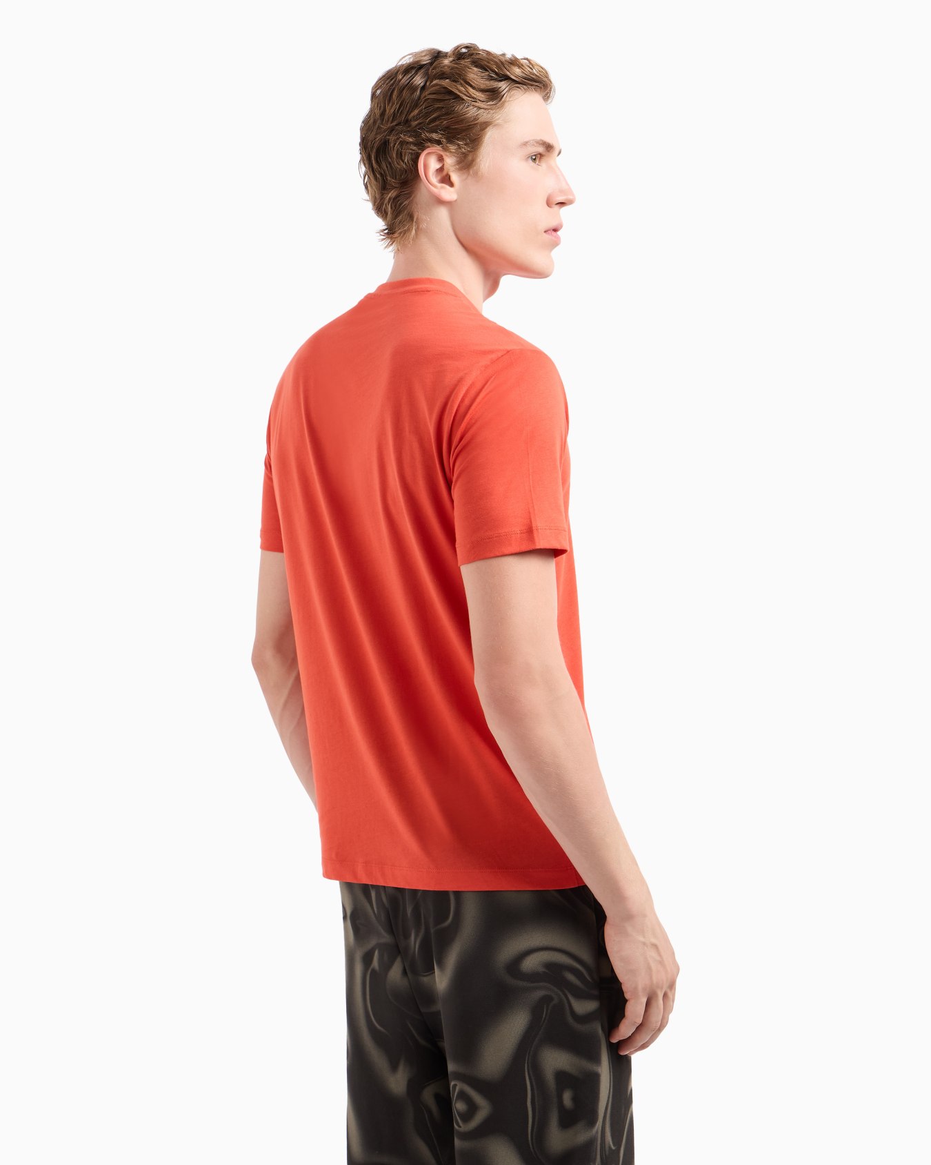 Visibility cotton-jersey crew-neck T-shirt Slide 2