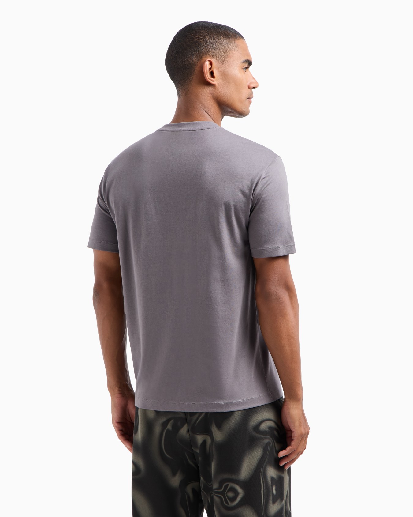 Visibility cotton-jersey crew-neck T-shirt Slide 2