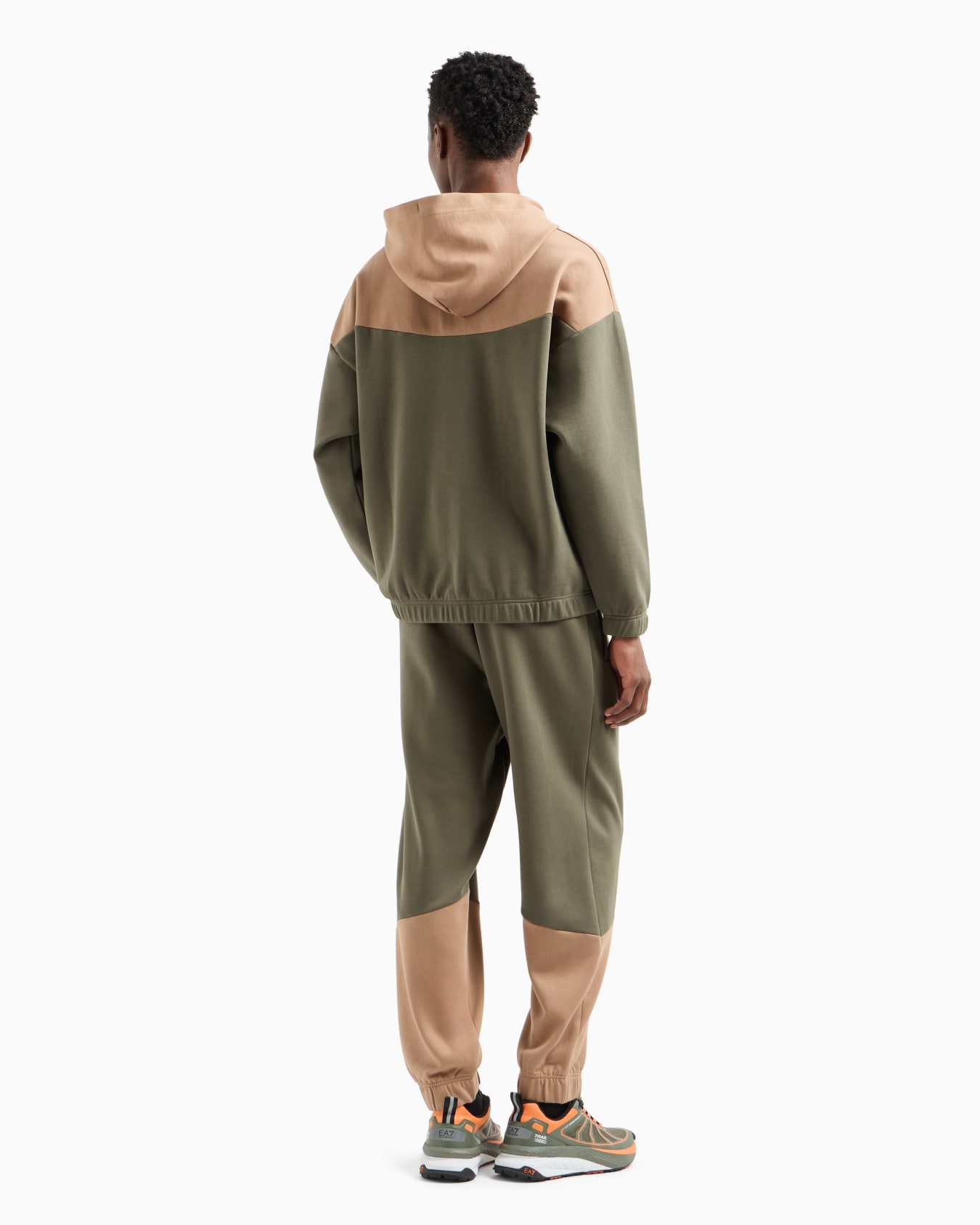 Athletic Colour Block cotton-blend tracksuit  Slide 2