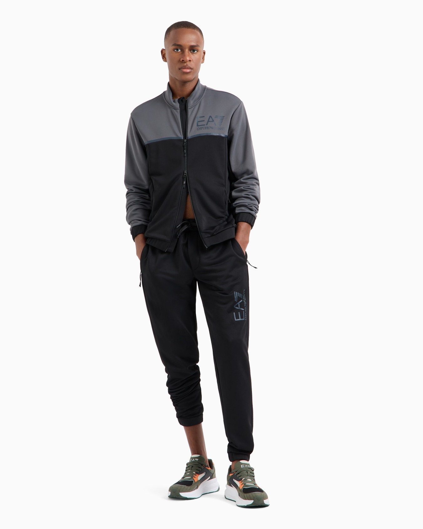 Athletic Colour Block technical-fabric tracksuit Slide 3