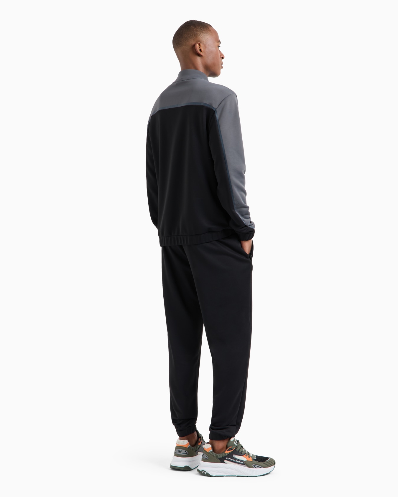 Athletic Colour Block technical-fabric tracksuit Slide 2