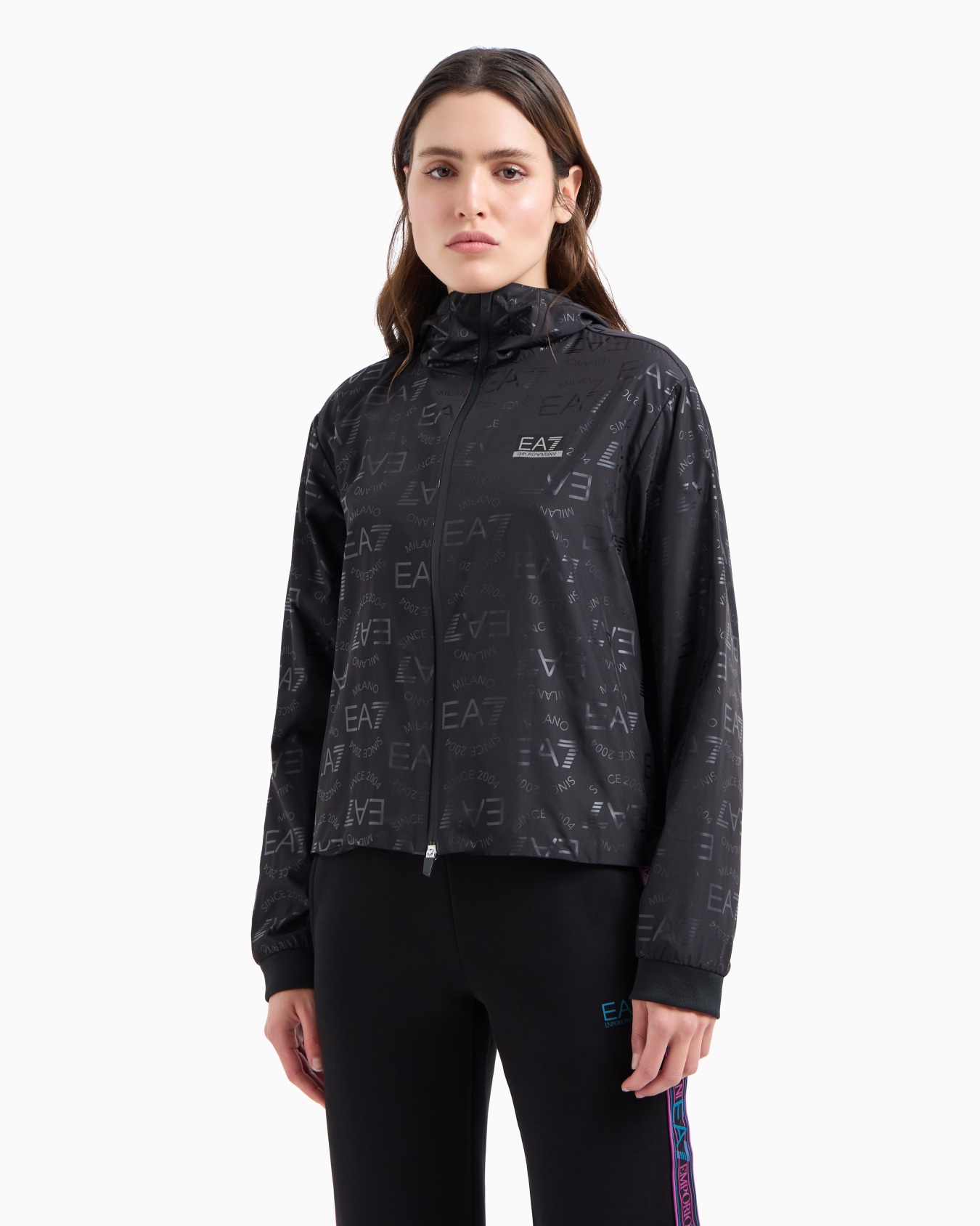 Dynamic Athlete hooded jacket in VENTUS7 technical fabric Slide 1