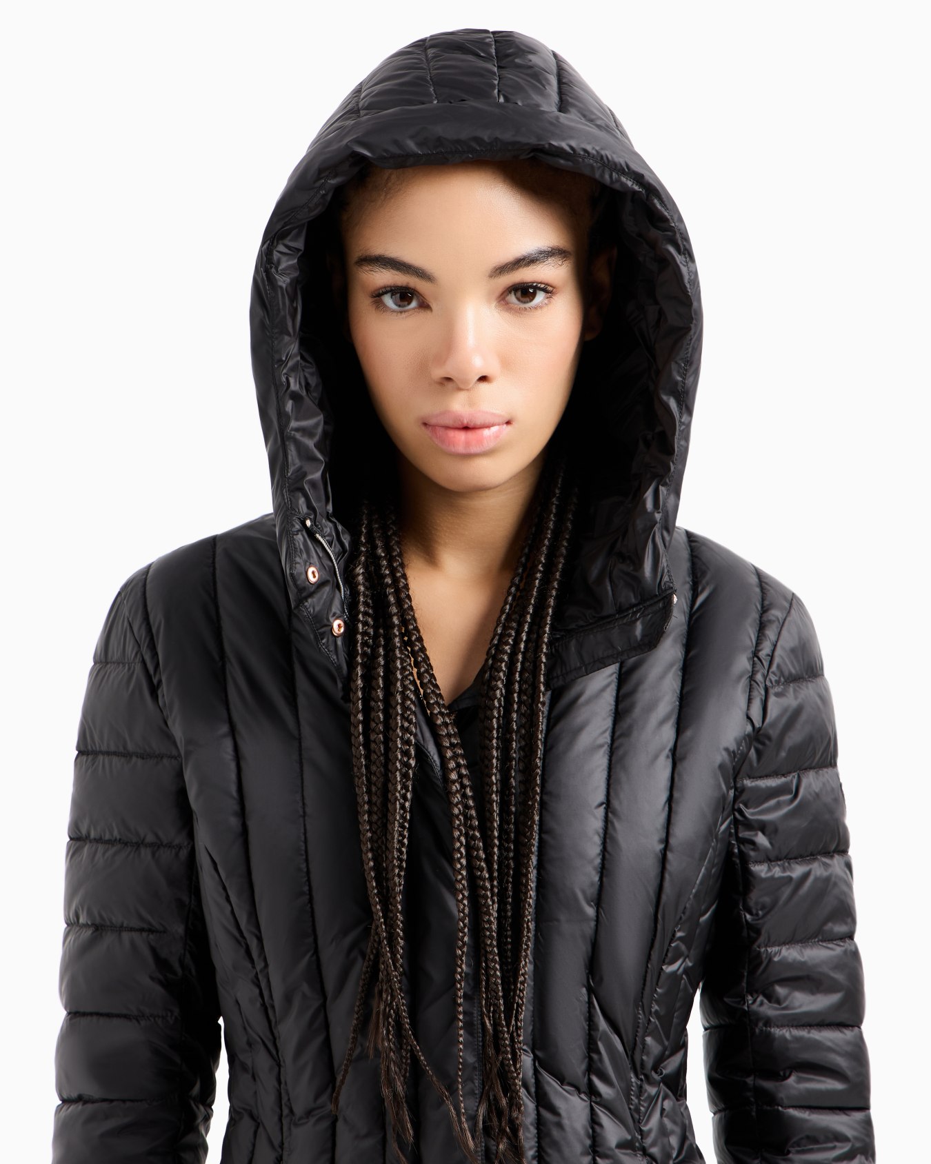 ASV Shiny hooded jacket with CALIDUM7 padding Slide 3
