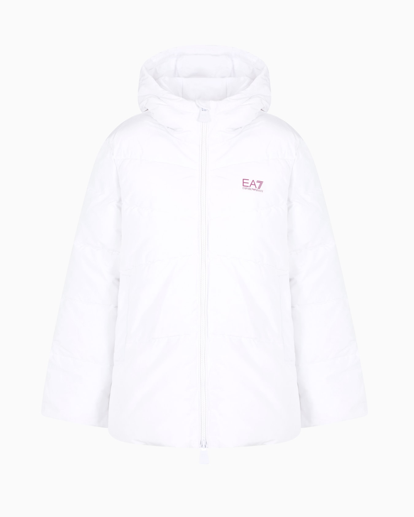 Wattierte Logo Series Jacke aus recyceltem Gewebe Folie 0