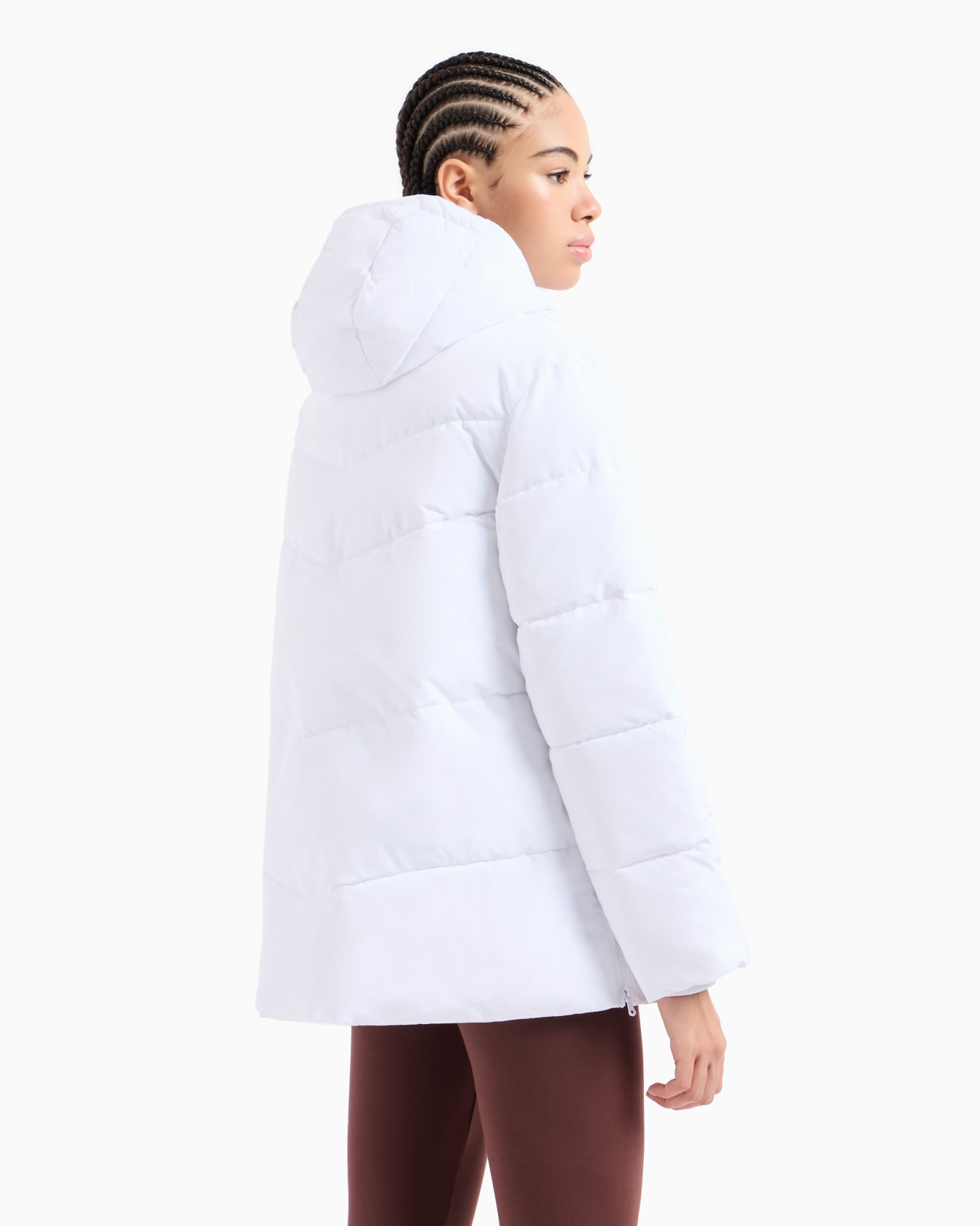 Wattierte Logo Series Jacke aus recyceltem Gewebe Folie 2