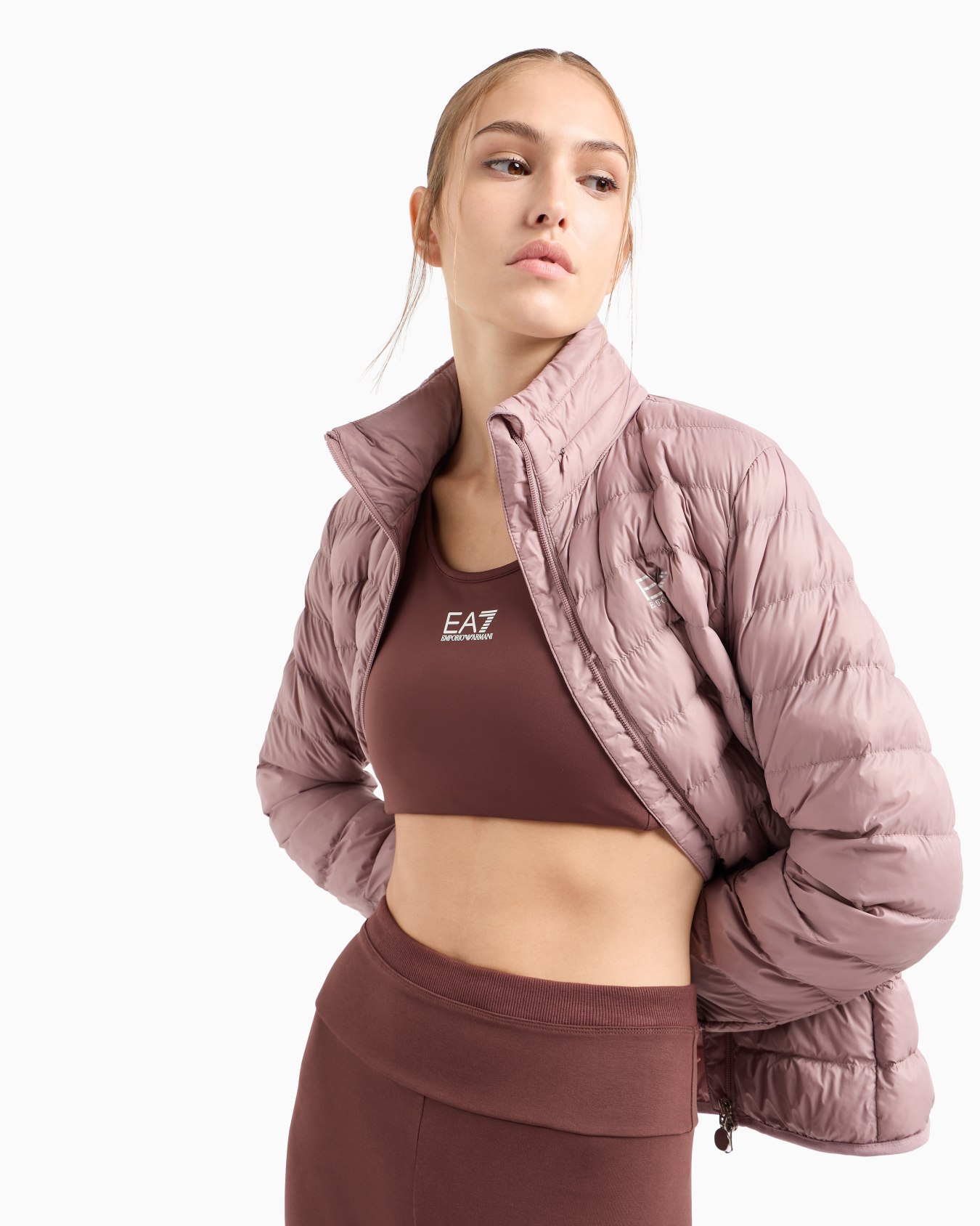 Veste matelassée Core Lady en tissu technique Diapositive 4