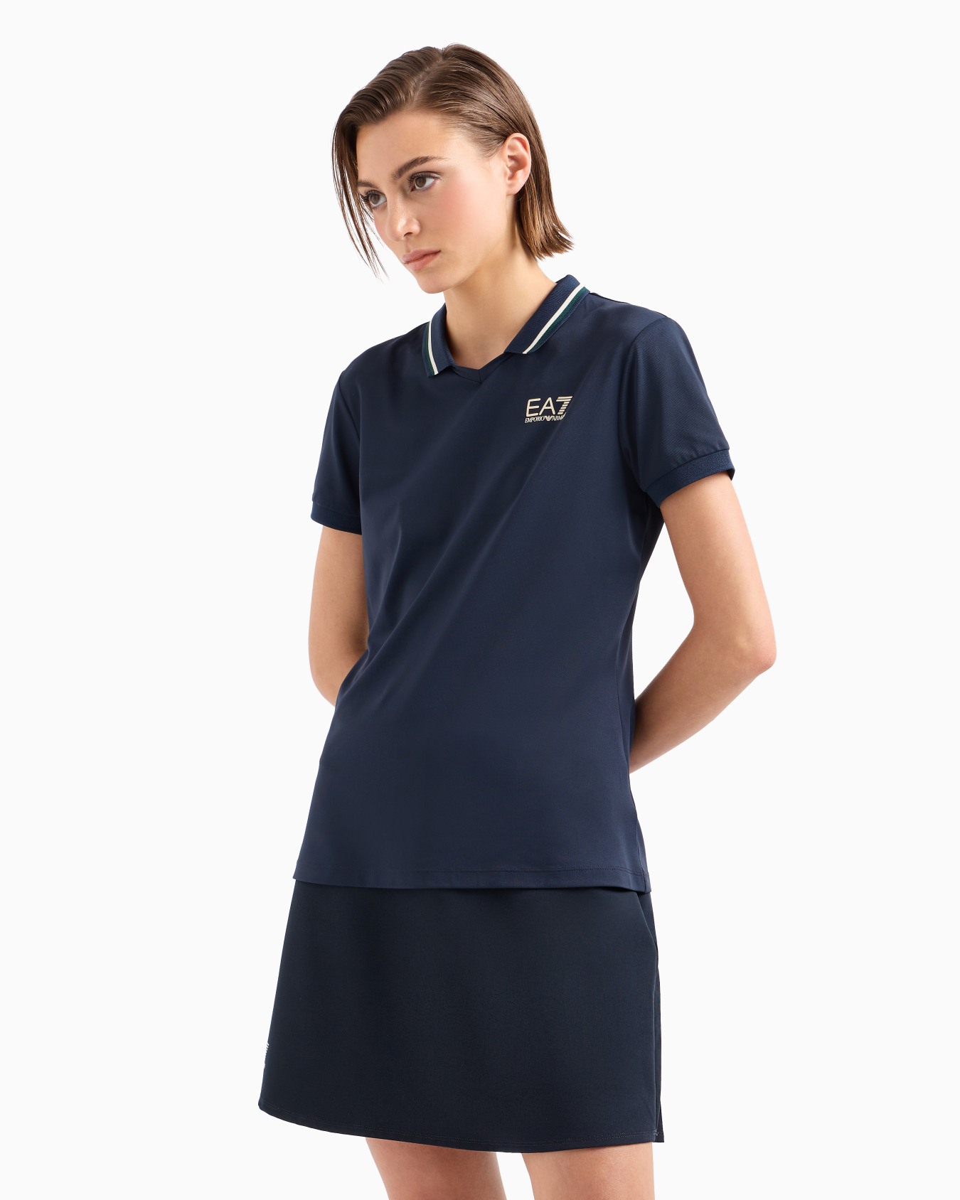 Golf Pro short-sleeved polo shirt in VENTUS7 technical fabric Slide 1
