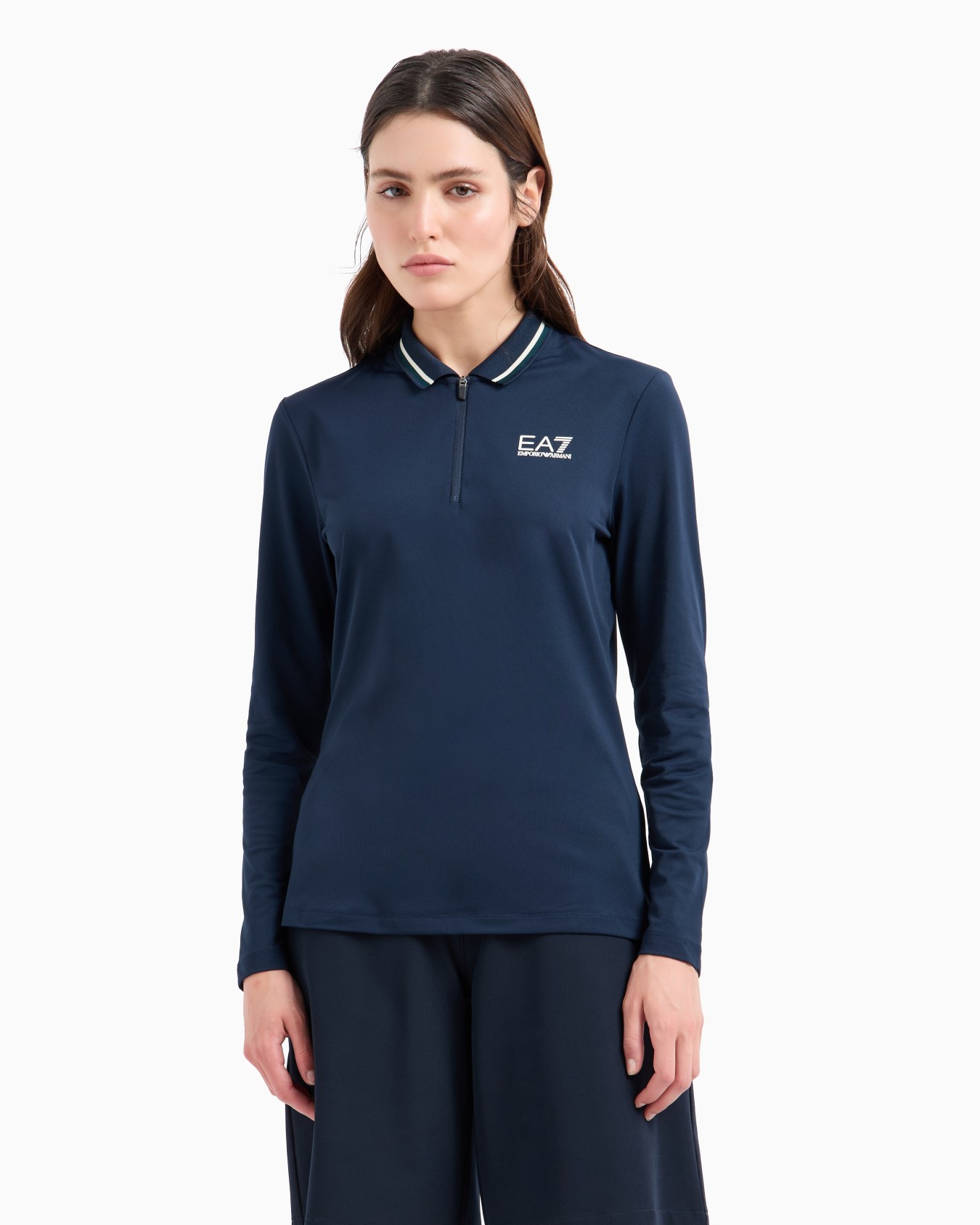 Golf Pro Langarm-Poloshirt aus VENTUS7-Funktionsgewebe Folie 1