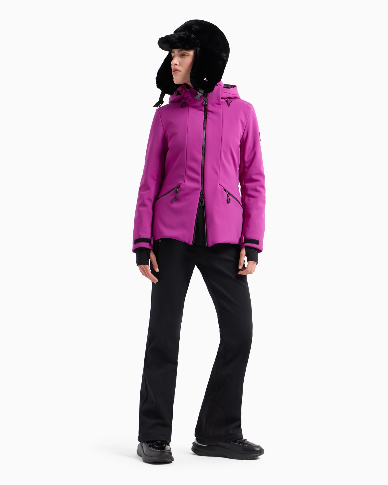 Veste de ski technique matelassée en STRATUM7 Diapositive 3