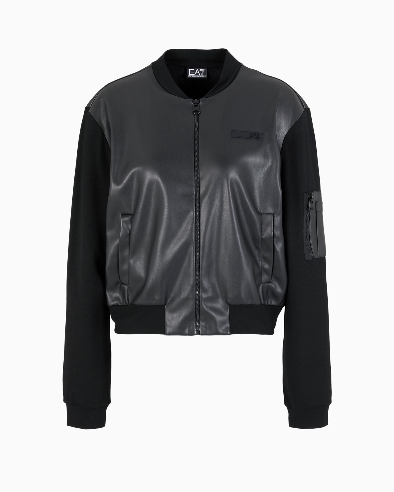 Winter Mix stretch-viscose blend zip-up sweatshirt Slide 0