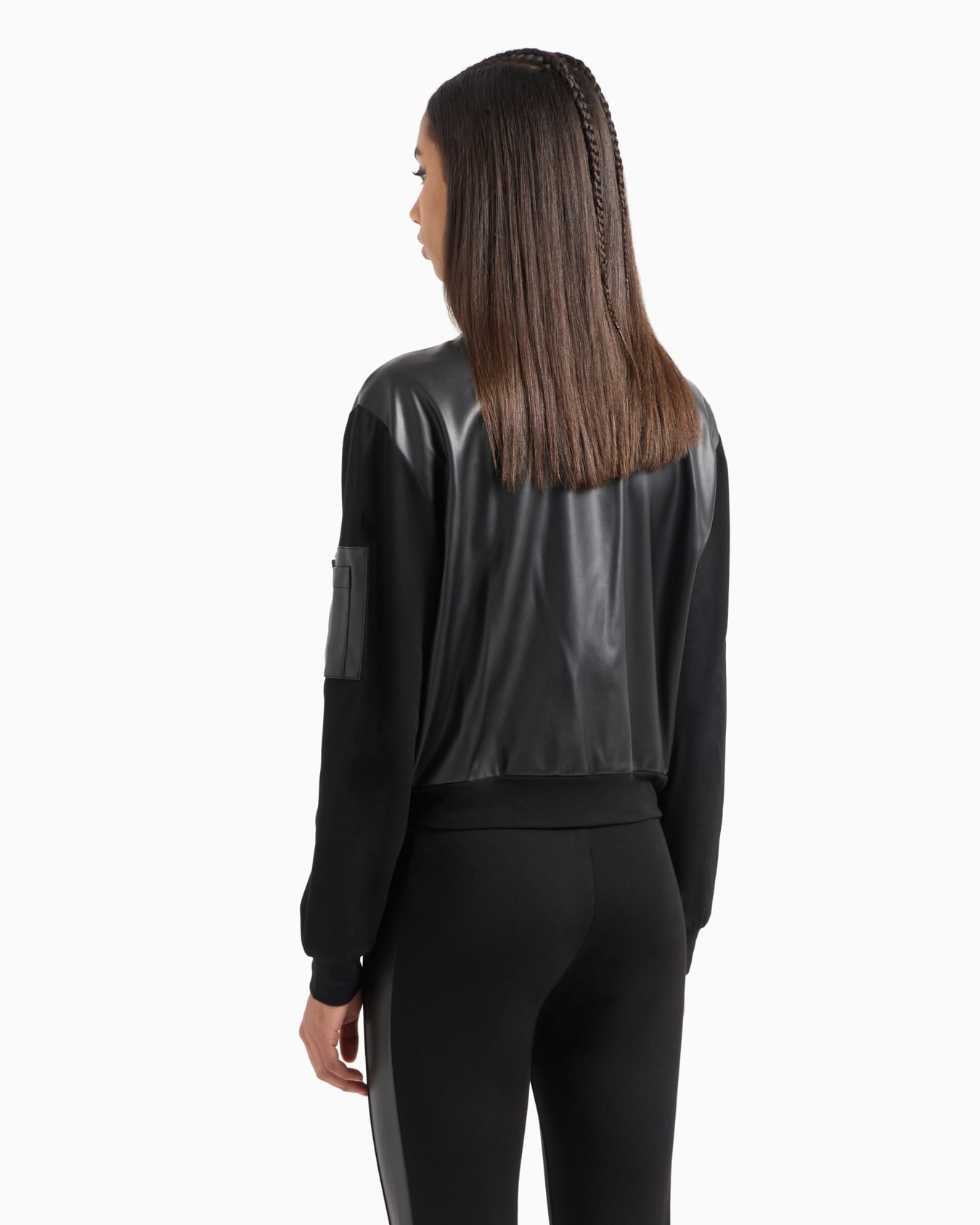 Winter Mix stretch-viscose blend zip-up sweatshirt Slide 2