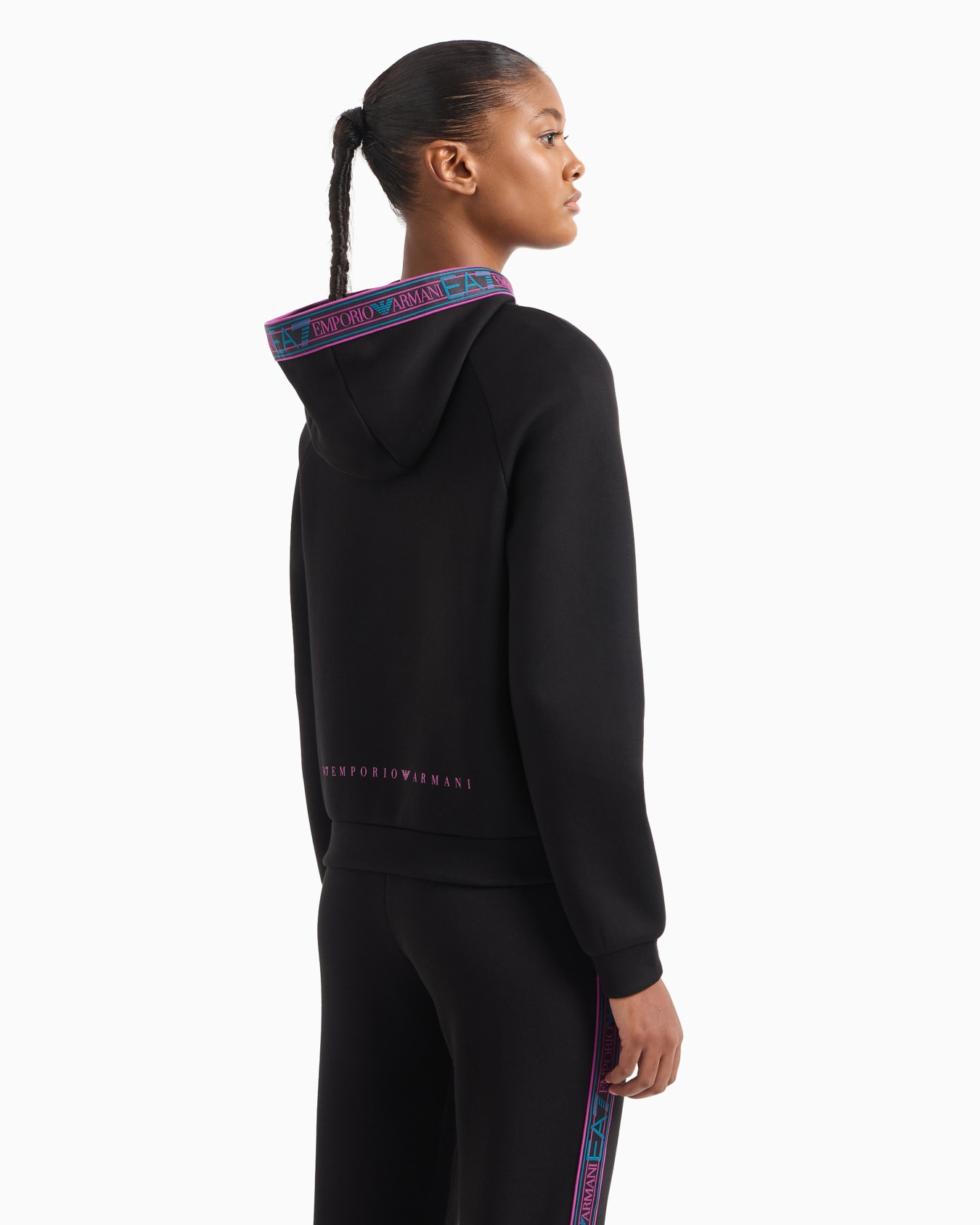 Sweat-shirt à capuche Dynamic Athlete en tissu technique Natural VENTUS7 Diapositive 2