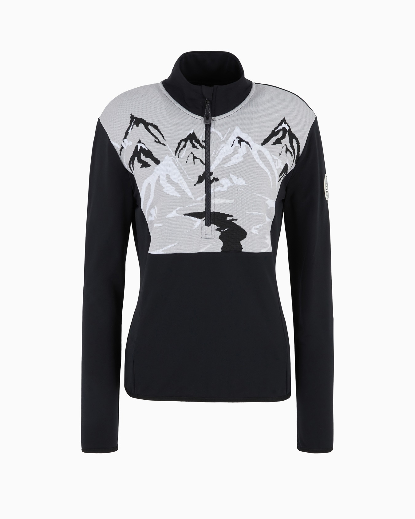 Polaire de ski technique avec insert jacquard Diapositive 0