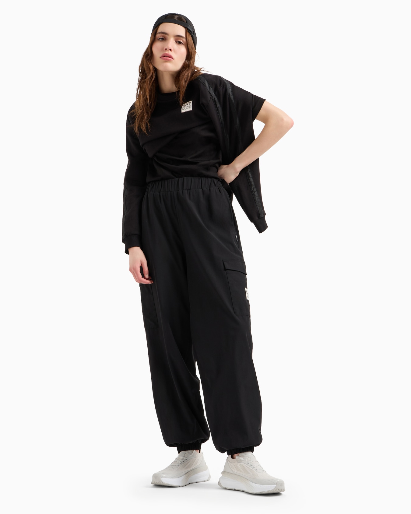 Contemporary Sport Cargohose aus Nylon Folie 3