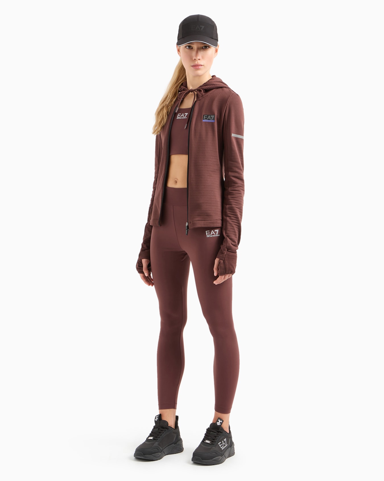 Dynamic Athlete leggings in VIGOR7 technical fabric  Slide 3