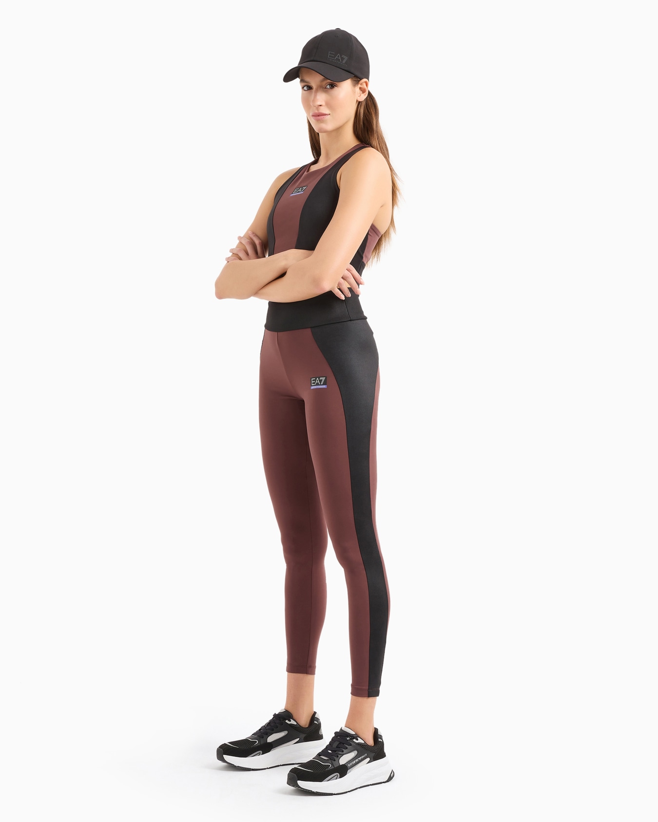 Dynamic Athlete leggings in VIGOR7 technical fabric Slide 3