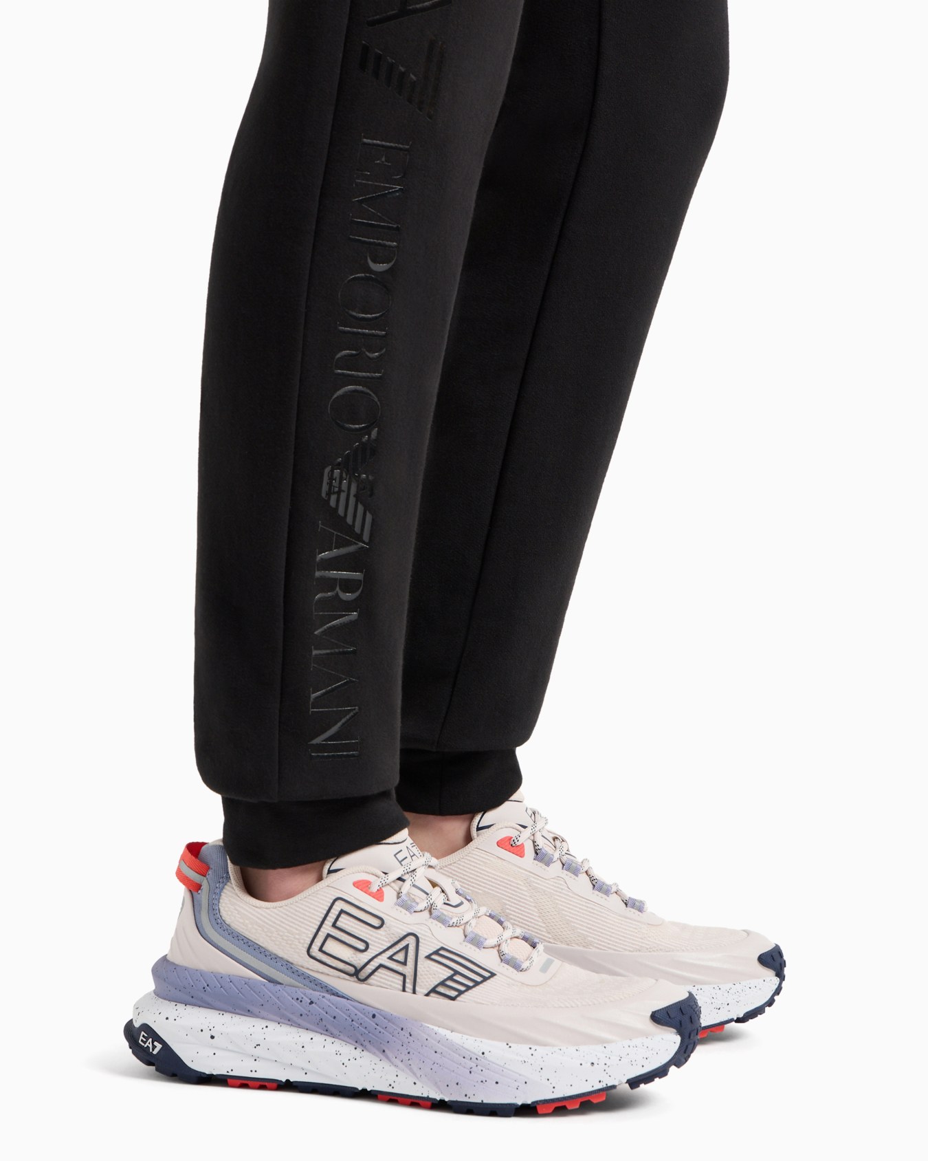 Pantalon de jogging Shiny en coton stretch Diapositive 4