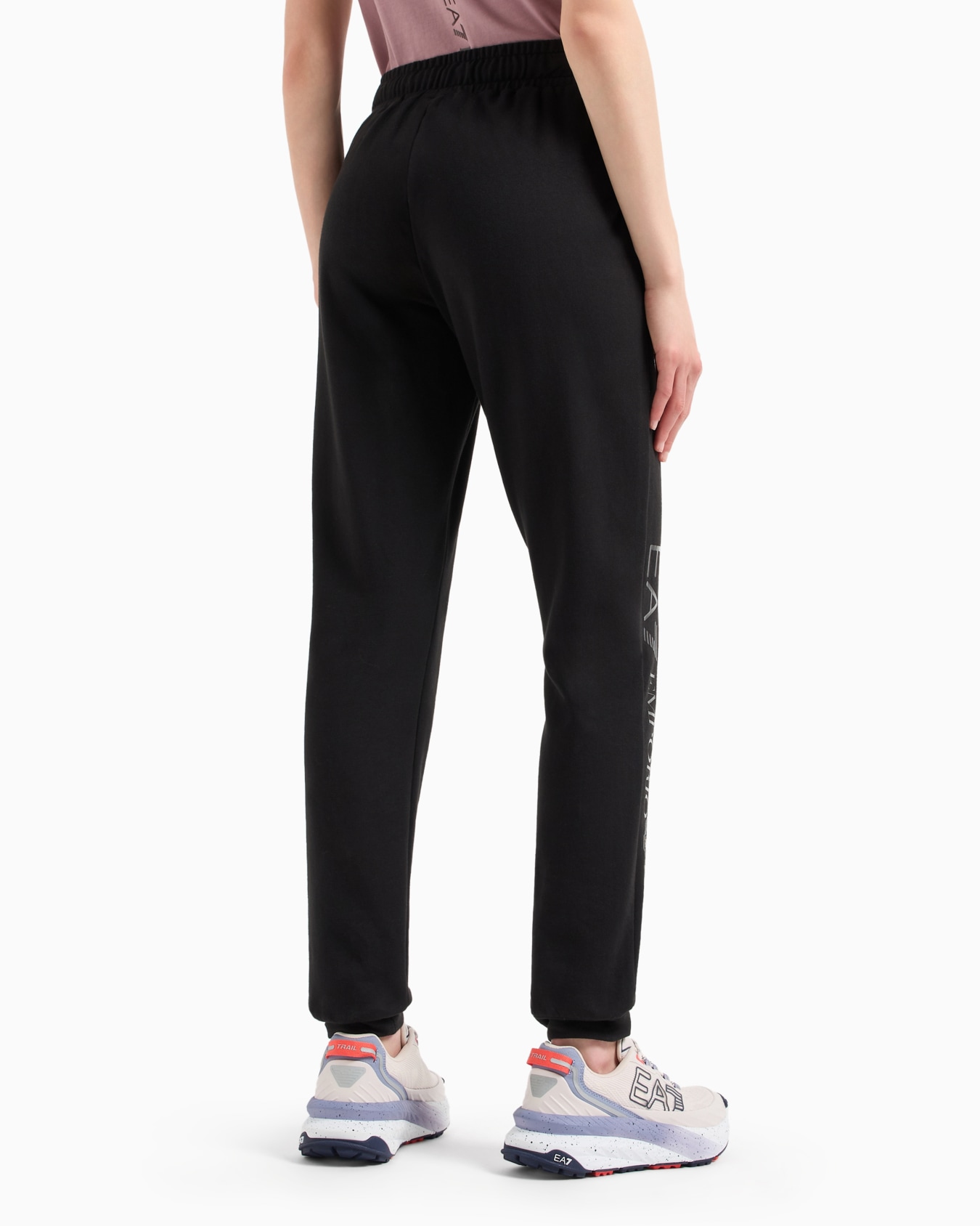 Pantalon de jogging Shiny en coton stretch Diapositive 2