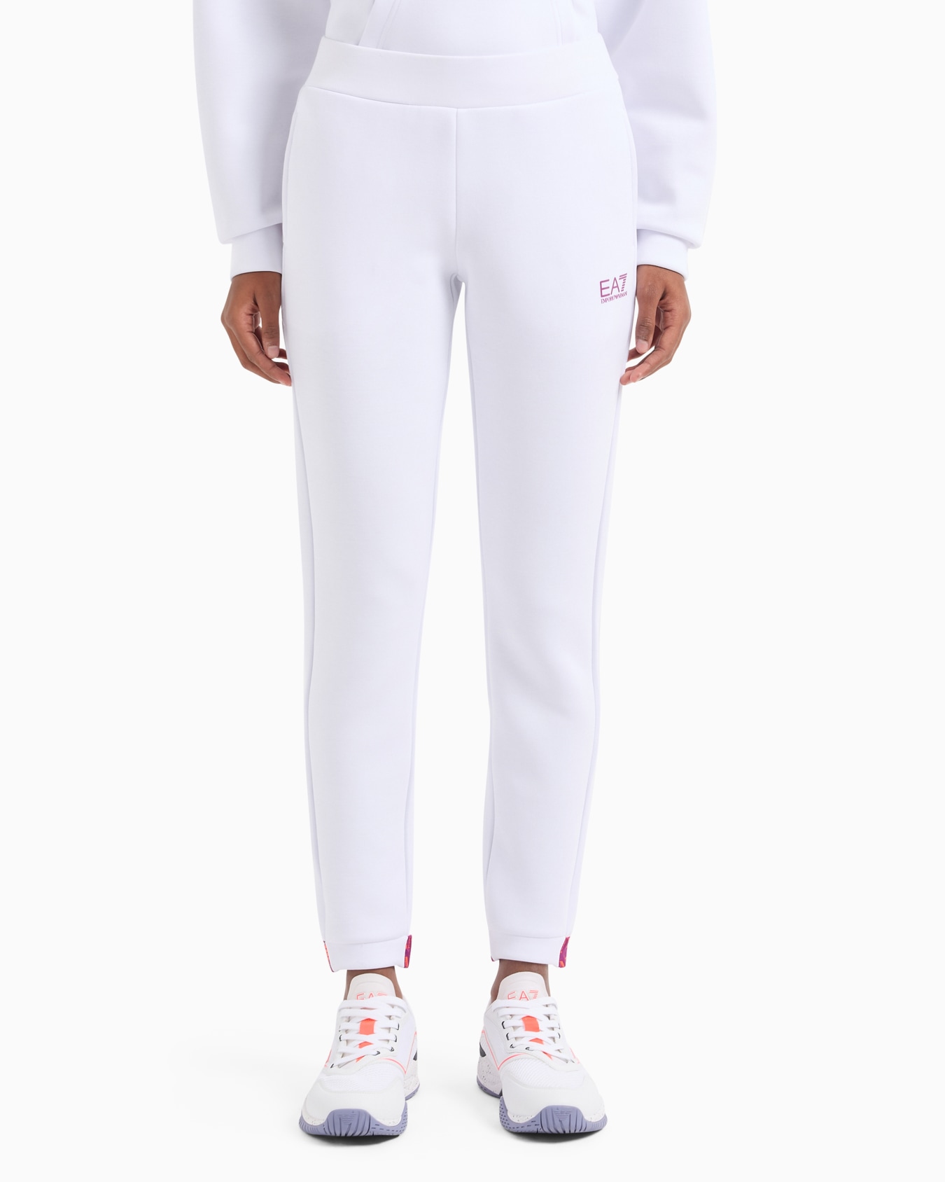 Cotton-blend Logo Series joggers Slide 1