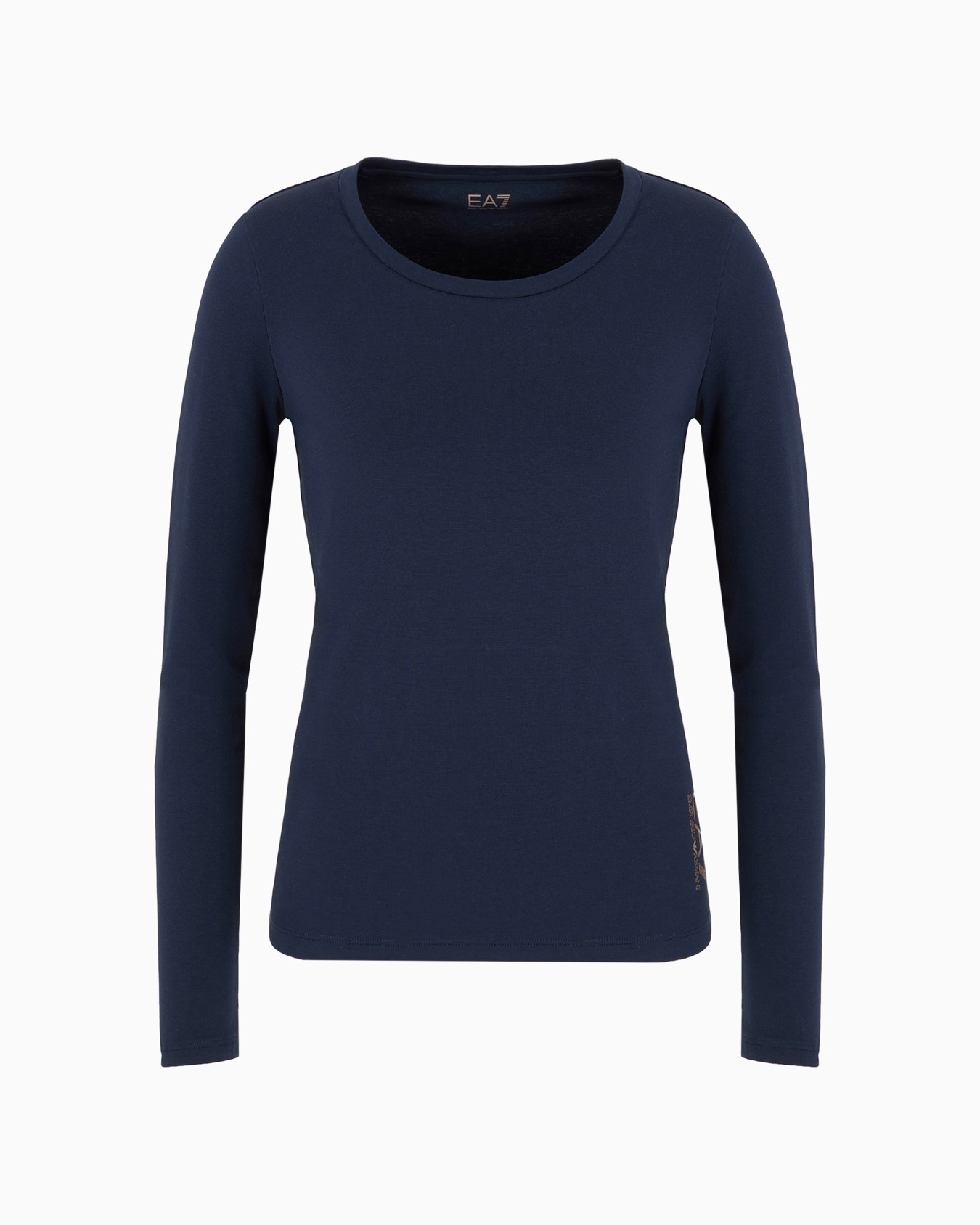 Core Lady stretch-cotton long-sleeved T-shirt Slide 0