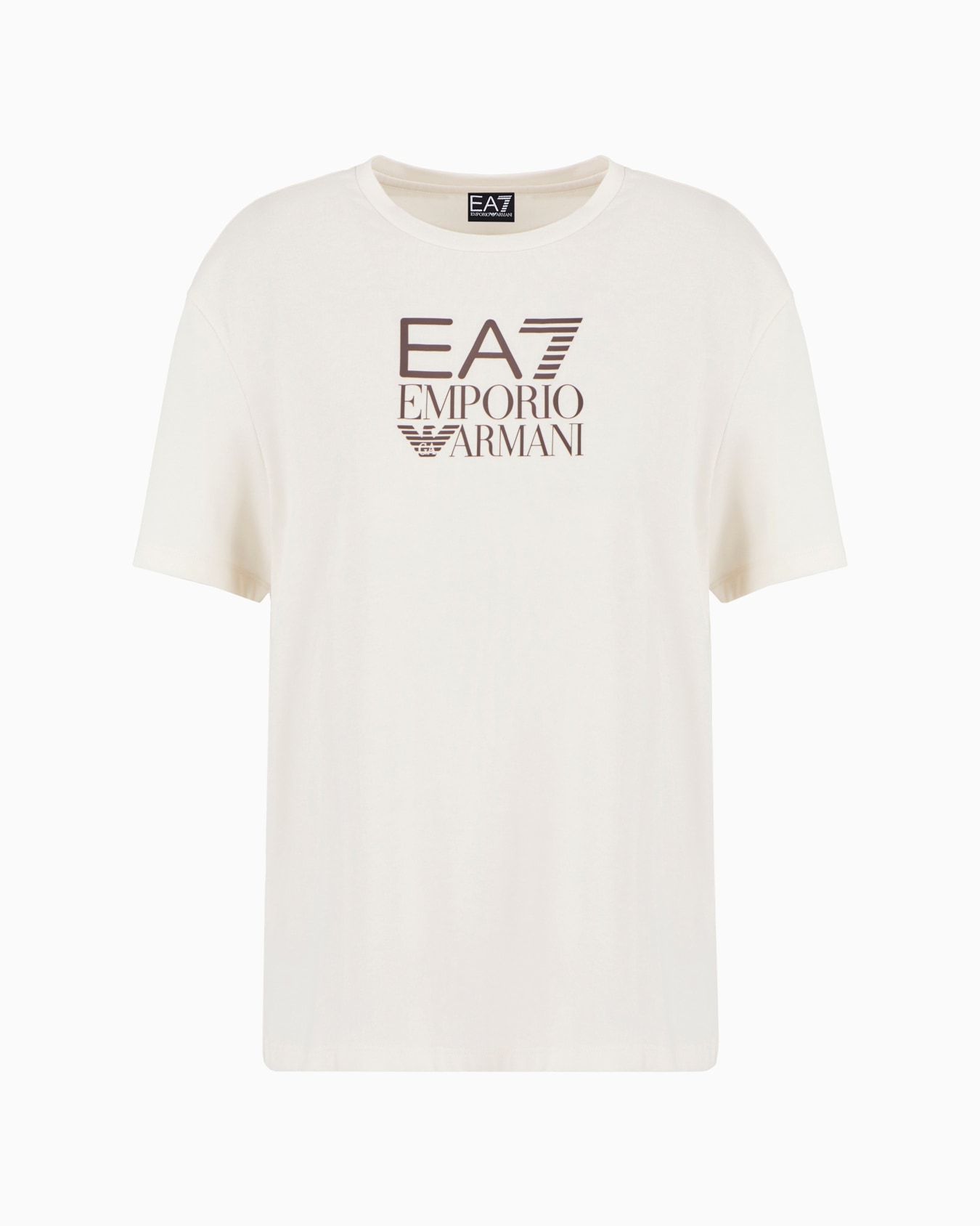 T-shirt à manches courtes Visibility en mélange de coton stretch Diapositive 0