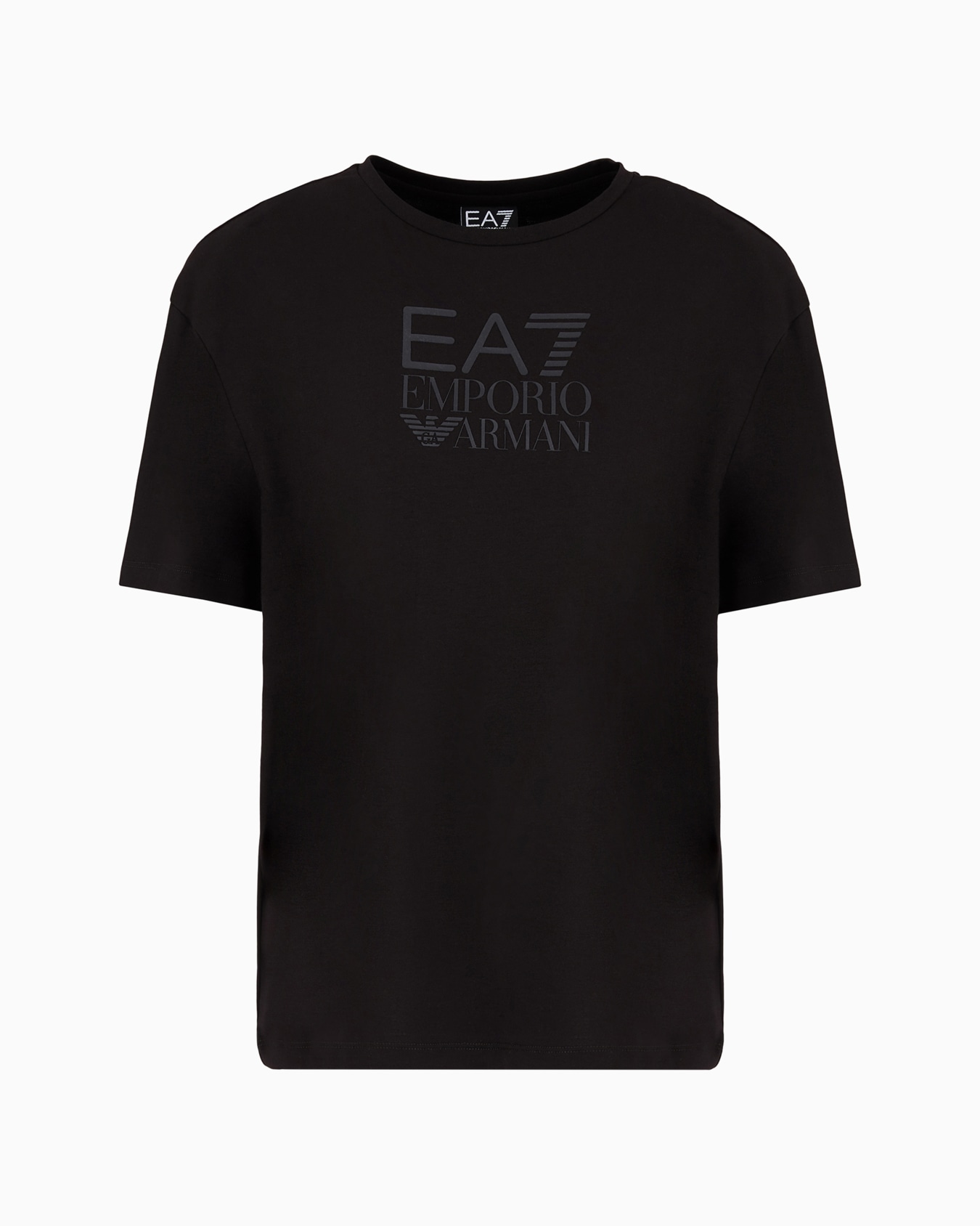 T-shirt à manches courtes Visibility en mélange de coton stretch Diapositive 0