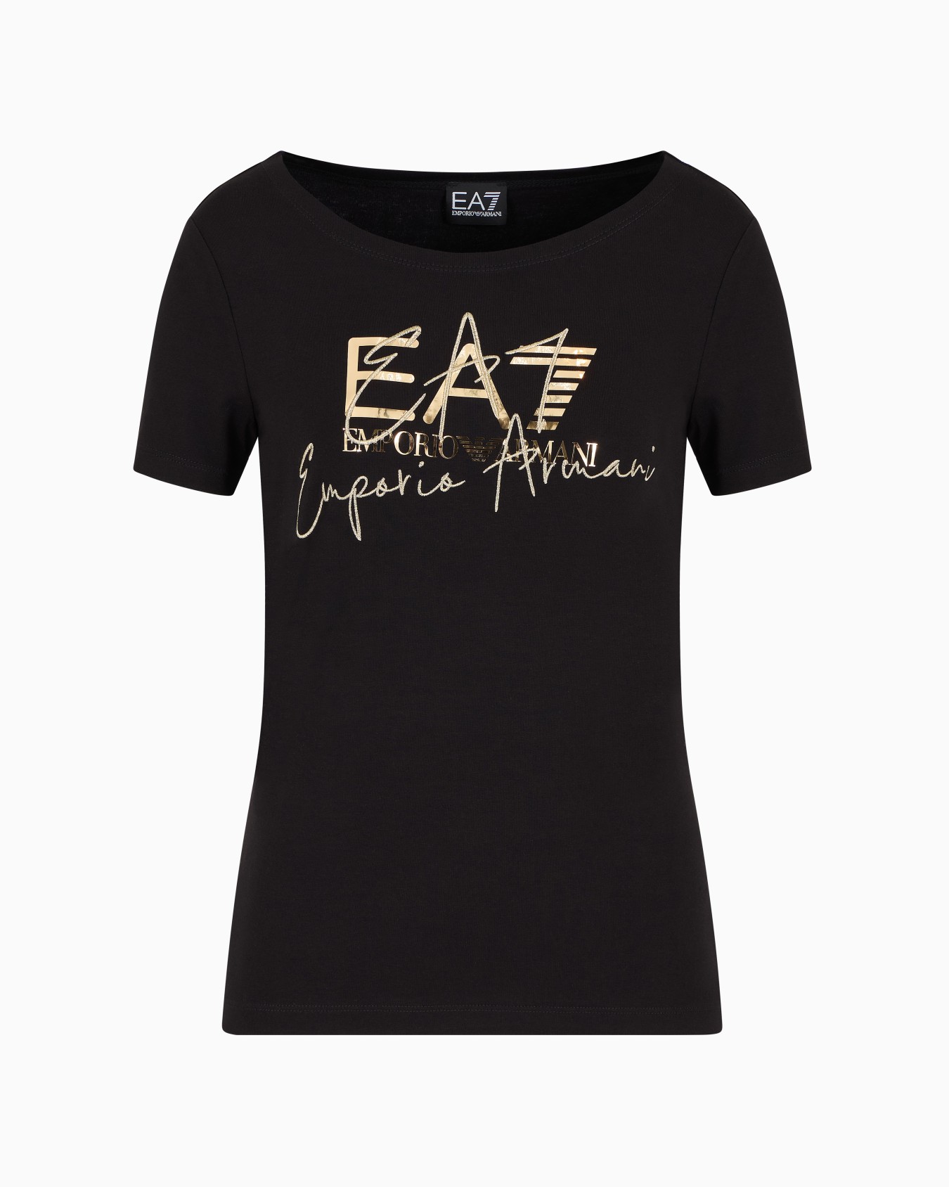 Logo Series stretch-cotton crew-neck T-shirt Slide 0