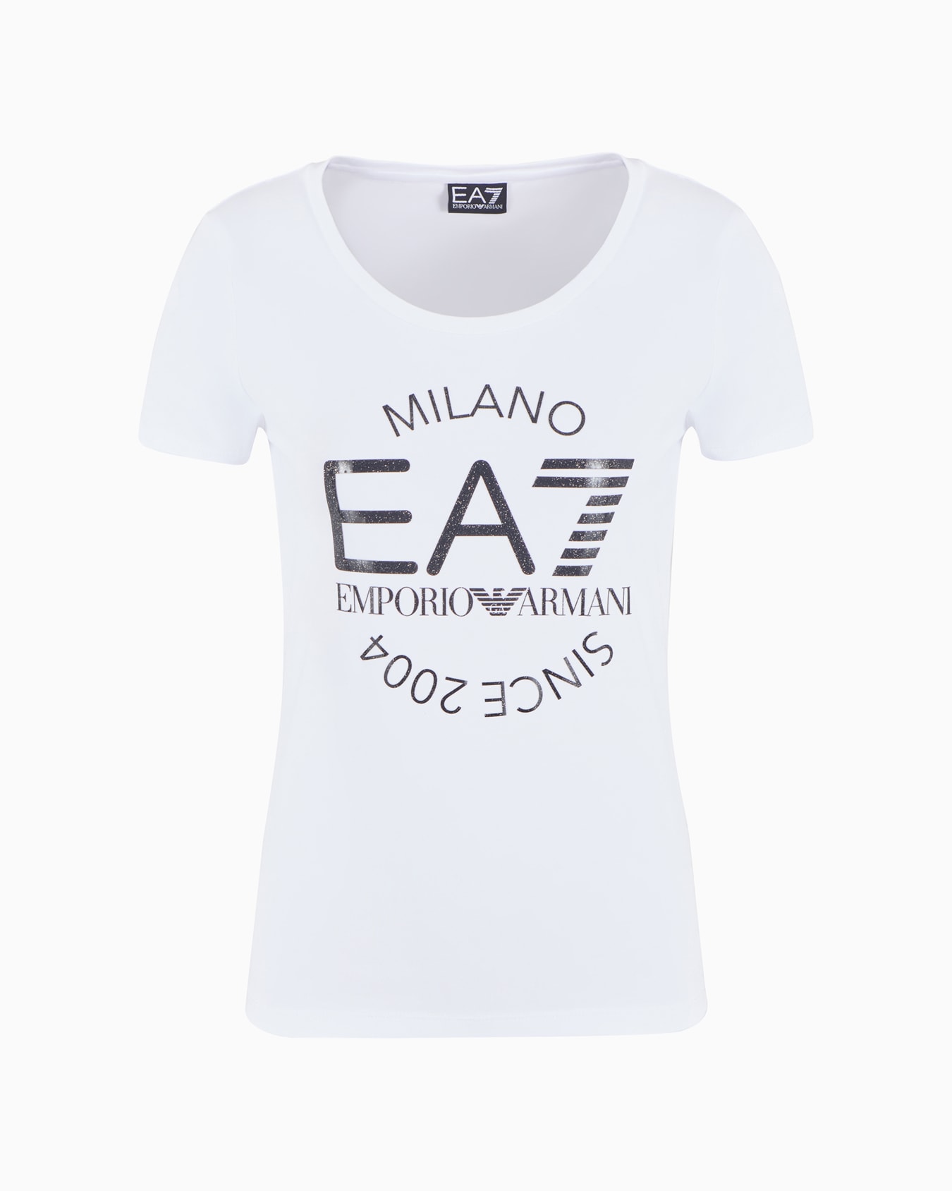 Logo Series Crossover stretch-cotton crew-neck T-shirt Slide 0