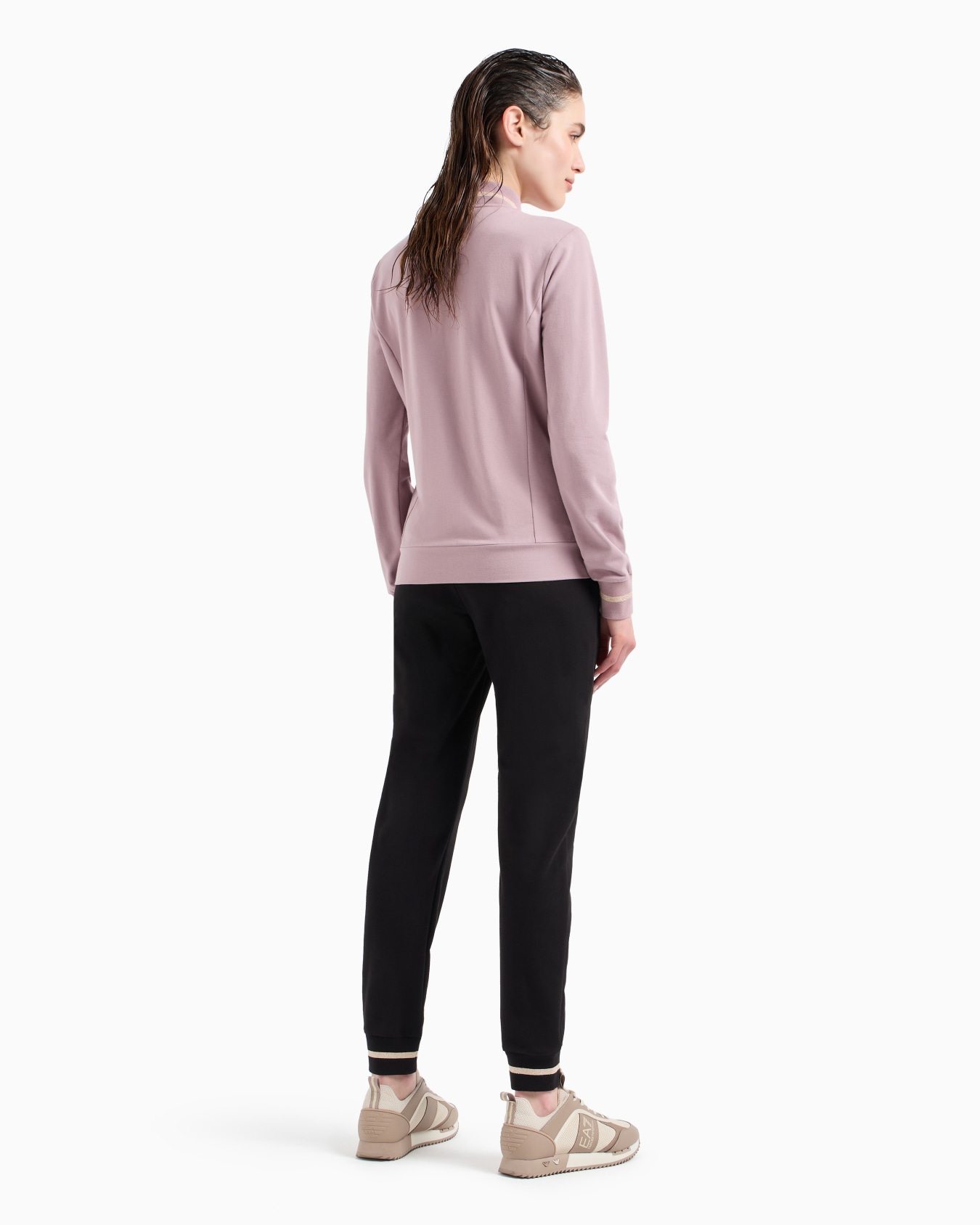 Core Lady stretch-cotton tracksuit Diapositiva 2
