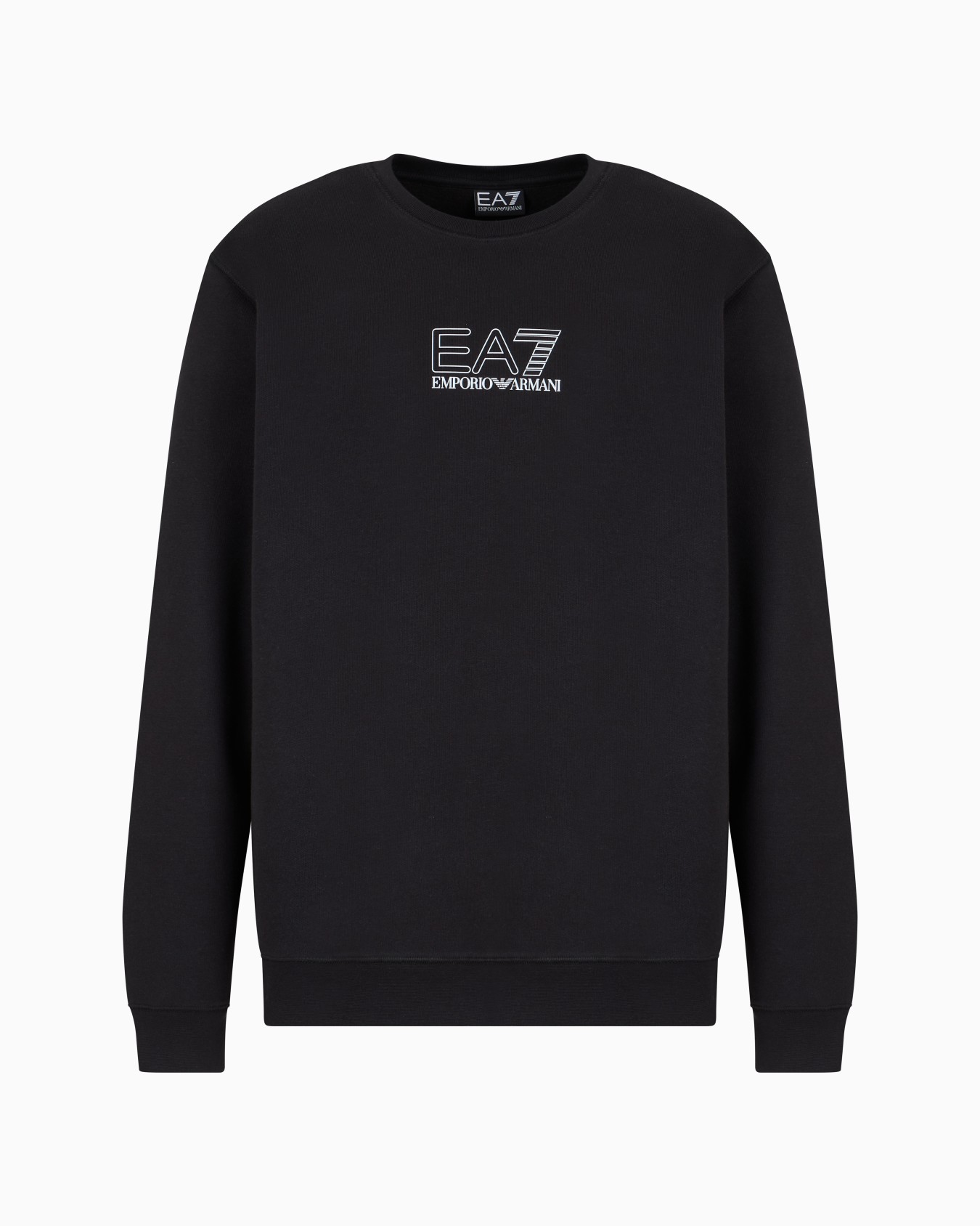 Sweat-shirt ras-du-cou en coton mélangé Core Identity Unisex Diapositive 0